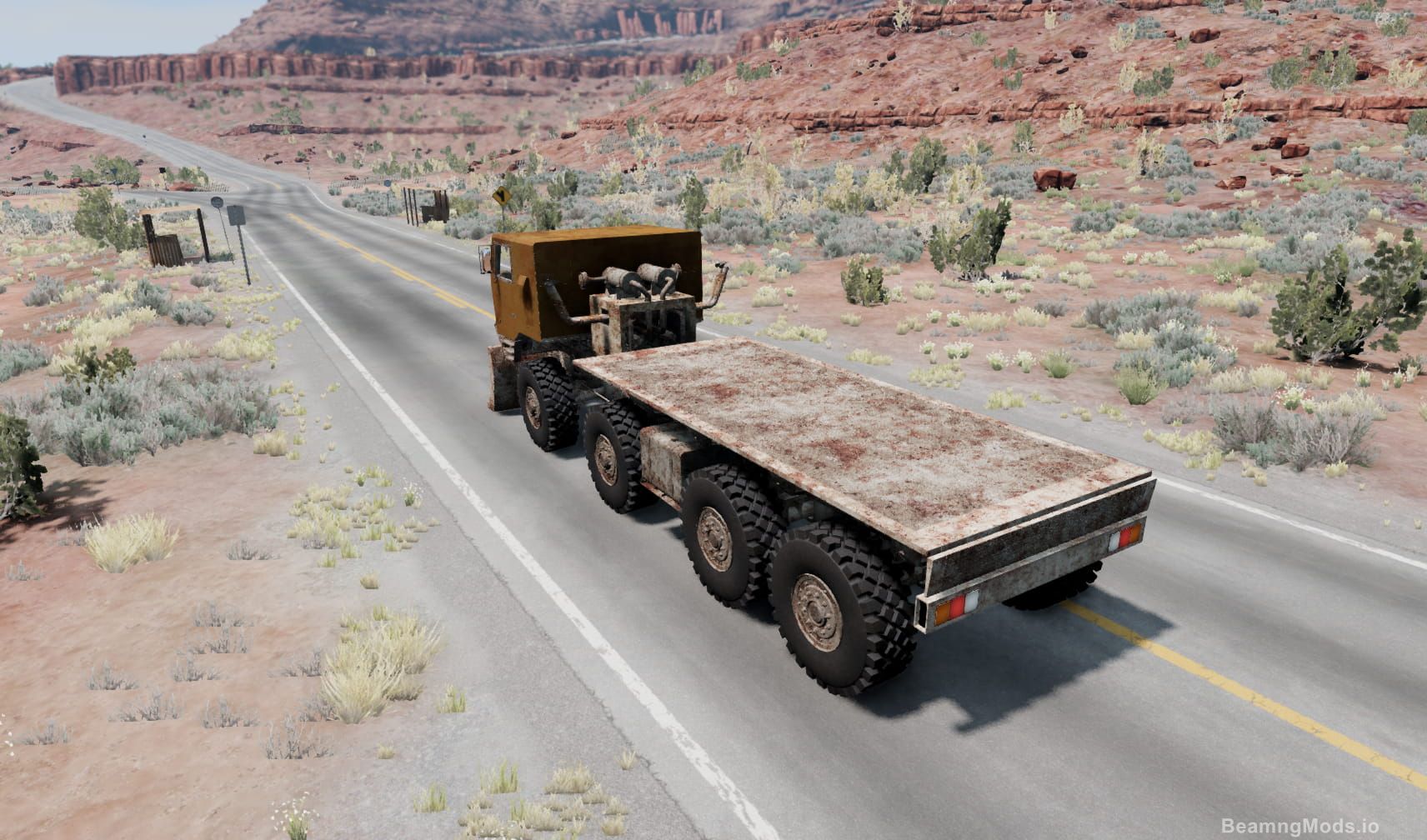 Screenshot of 8x8 BigRig Truck 4