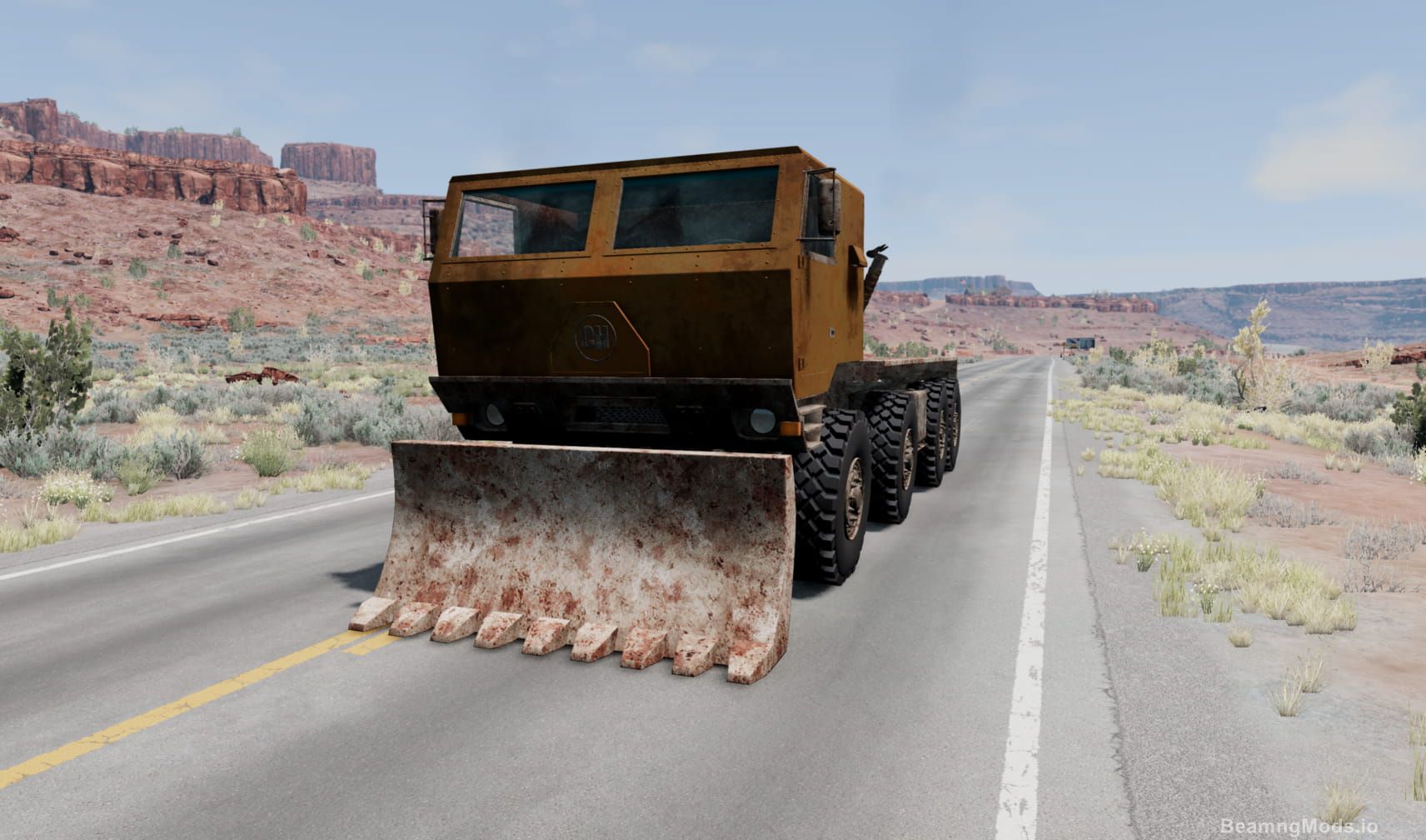 Download 8×8 BigRig Truck Mod for BeamNG Drive