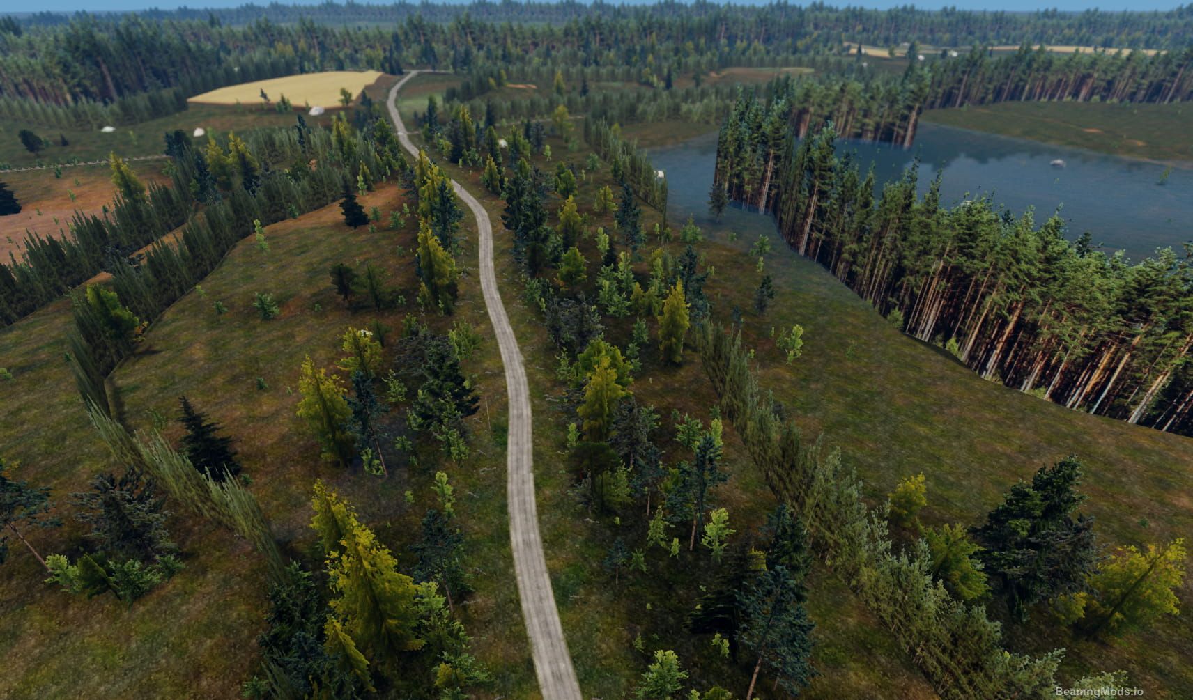 Download Alivieska Map for BeamNG Drive Game