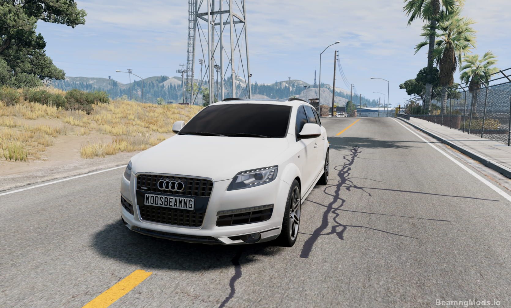 Audi Q7 Car Mod for BeamNG Drive