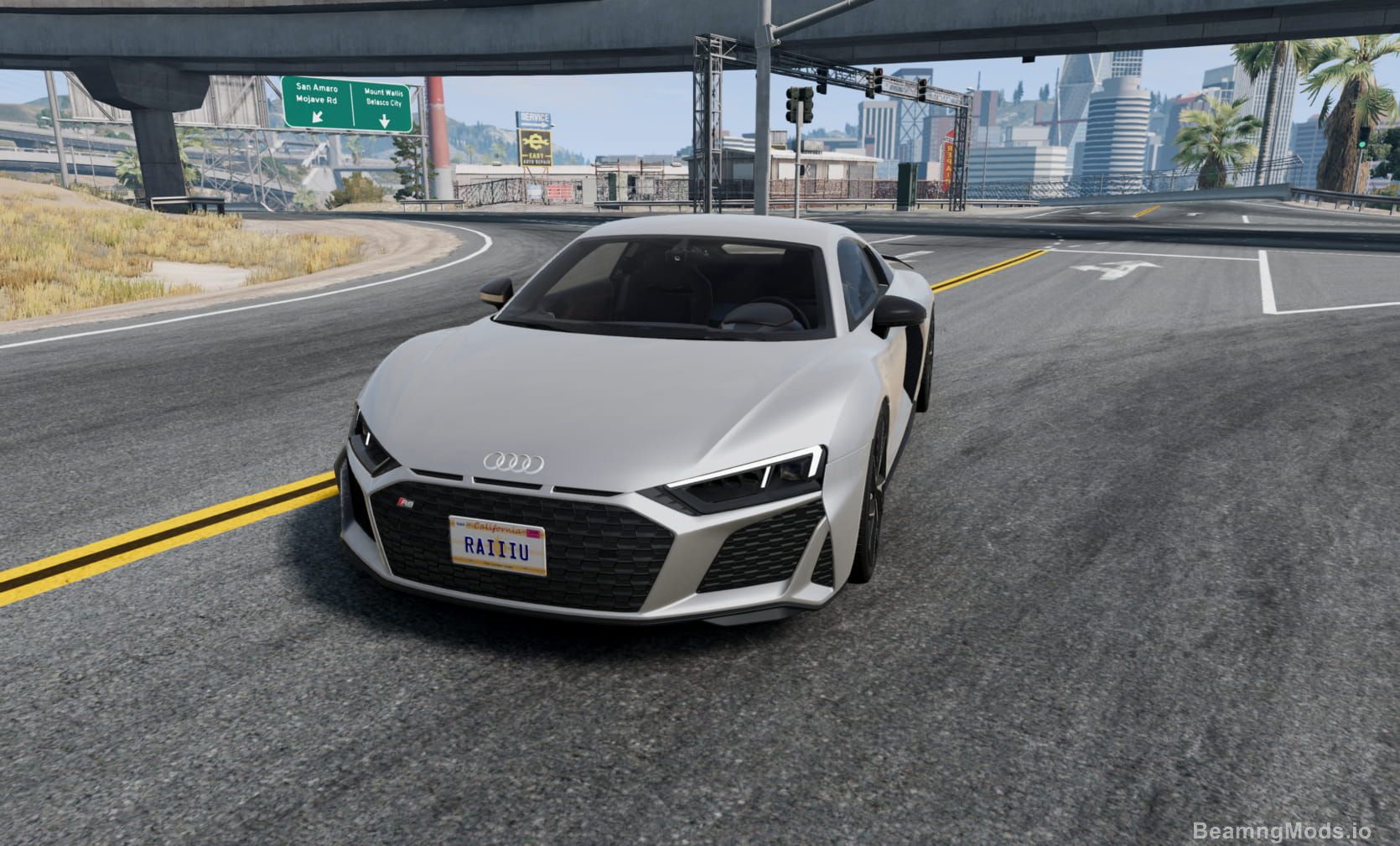 Audi R8 Car Mod for BeamNG Drive
