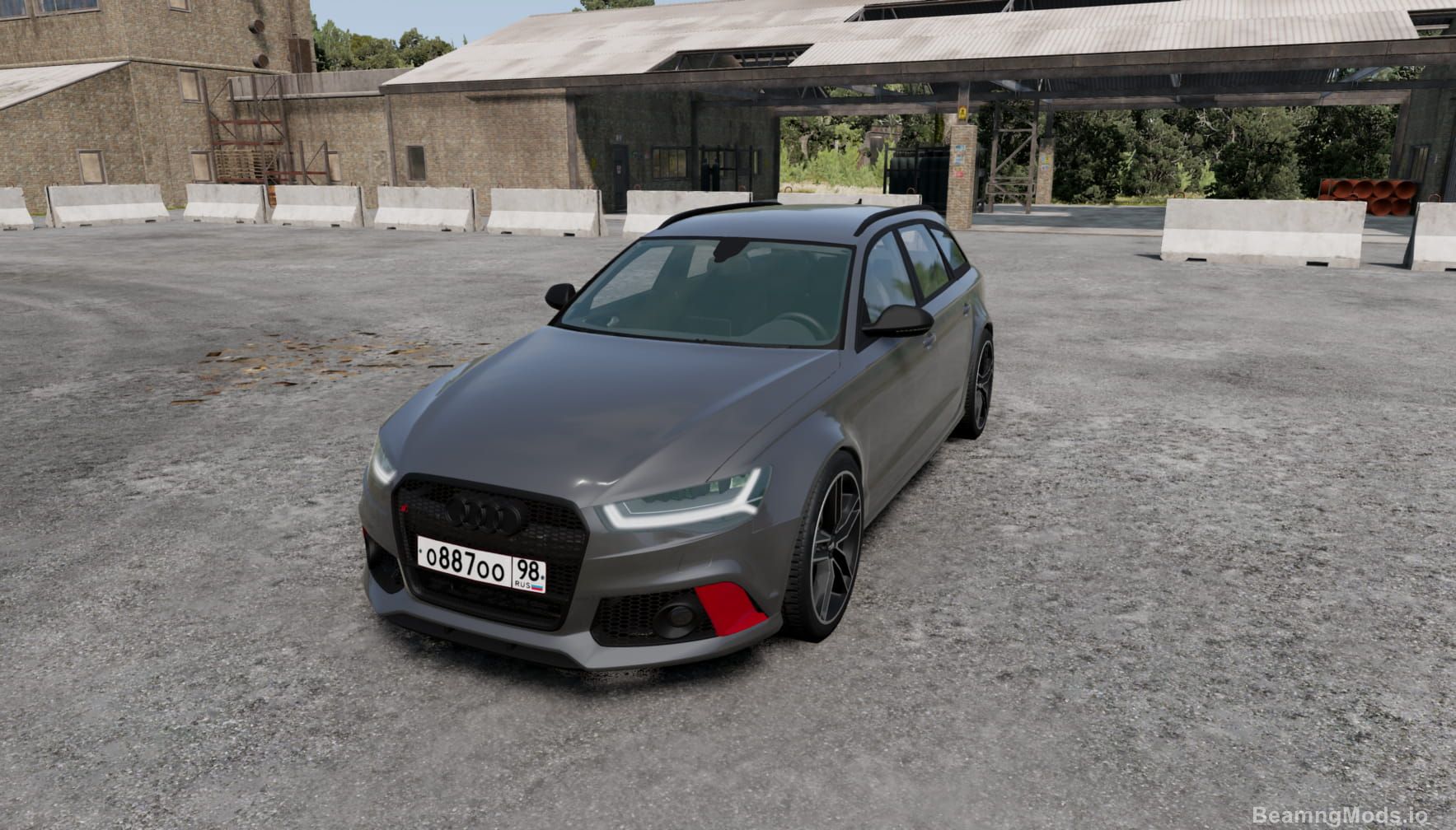 Download Audi RS6 Avant for BeamNG Drive