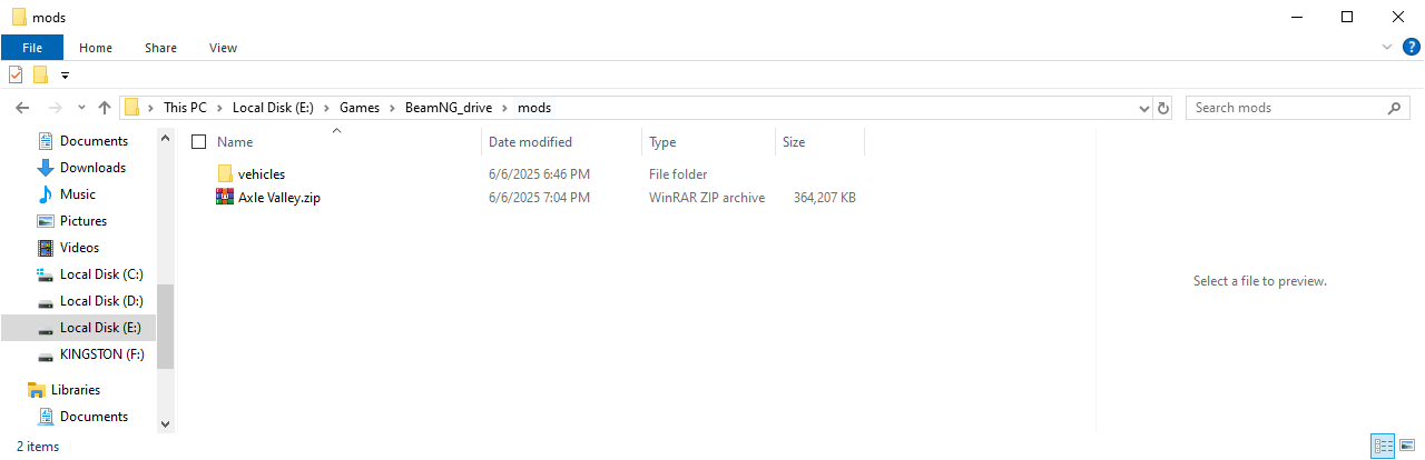 Axle Valley Map Folder Capture