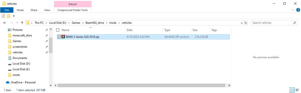 BMW 3-Series G20 2018 Folder Capture