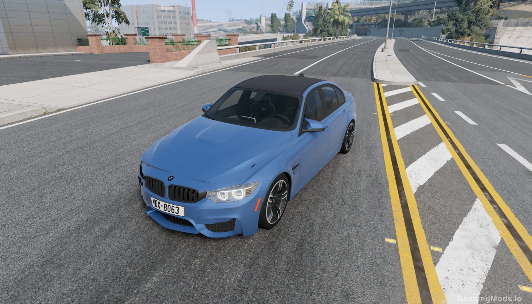 Download BMW M3 F80 for BeamNG Drive