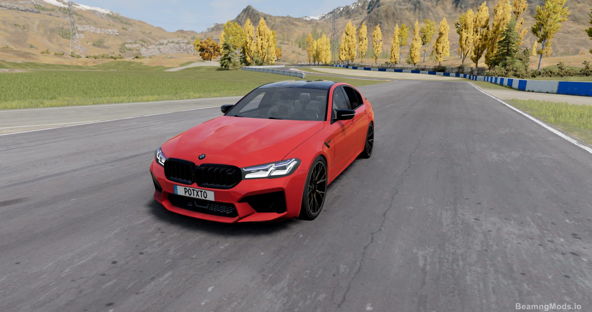 Download BMW M5 F90 Car for BeamNG Drive