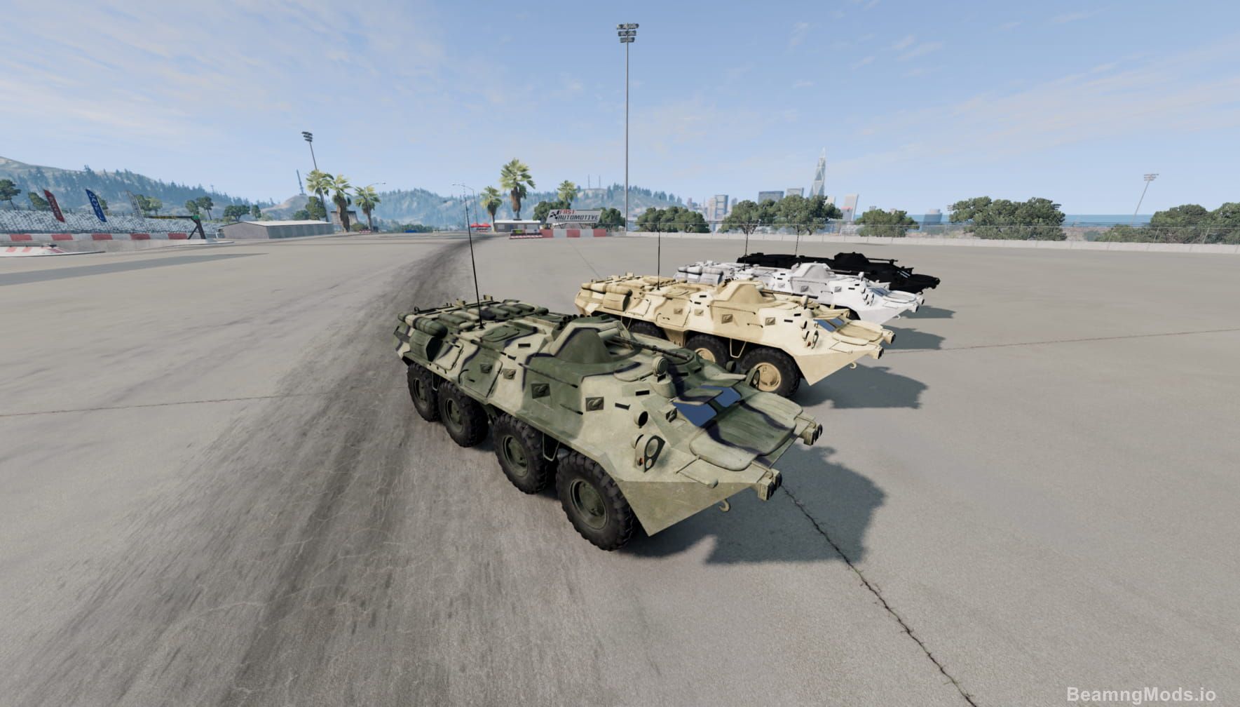 Screenshot of BTR-80 1
