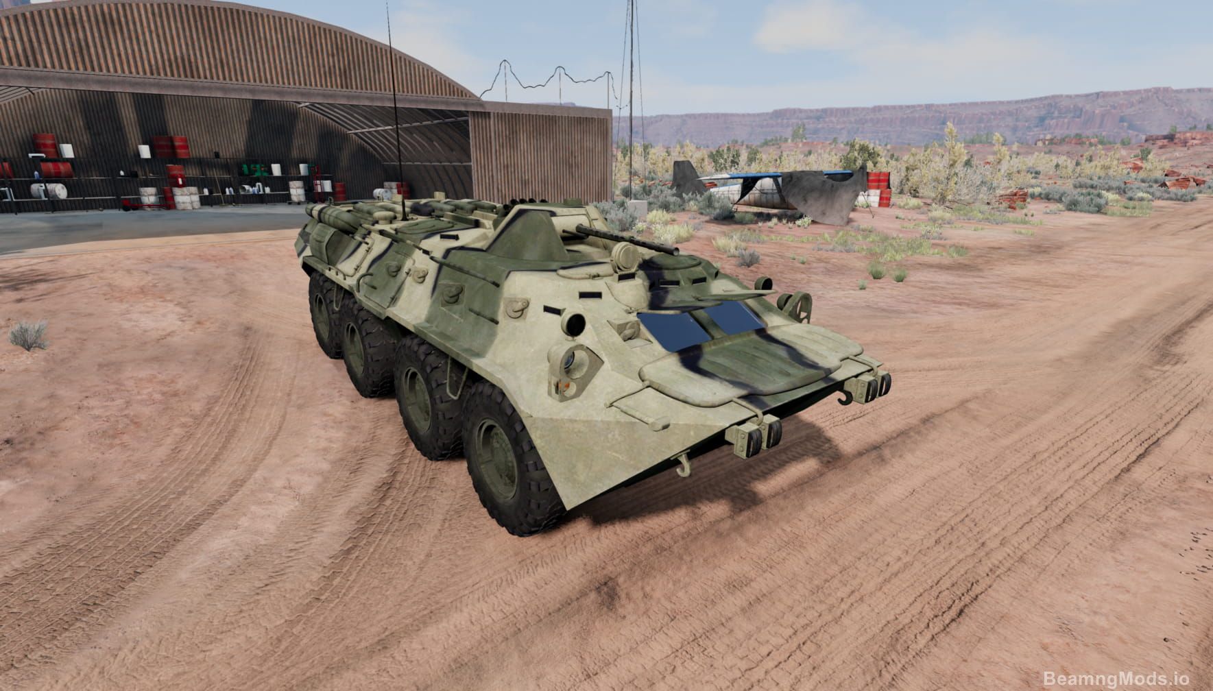 Download BTR-80 for Beamng Drive