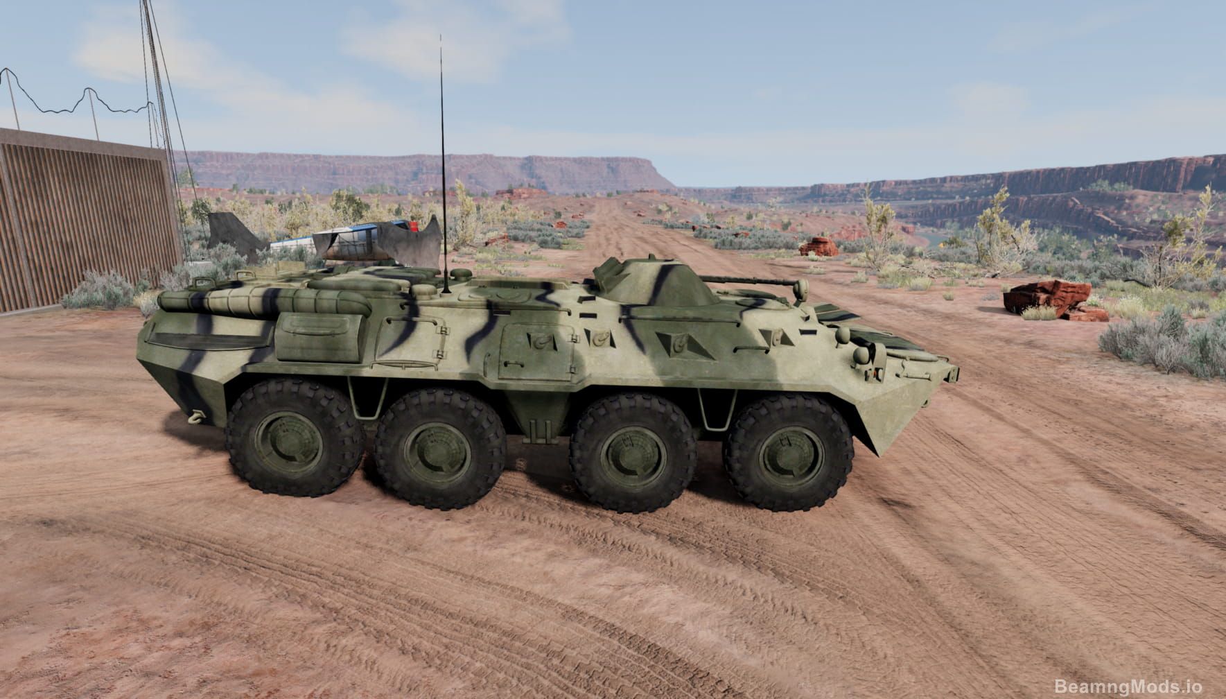 Screenshot of BTR-80 3