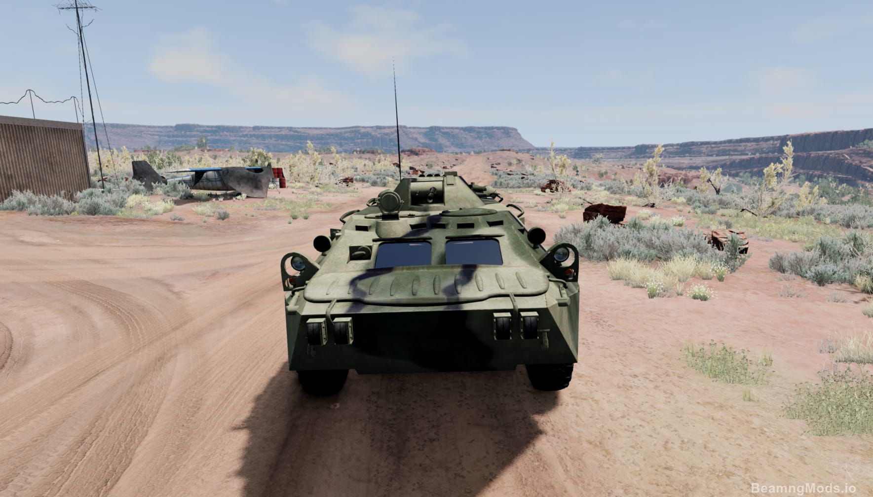 Screenshot of BTR-80 2