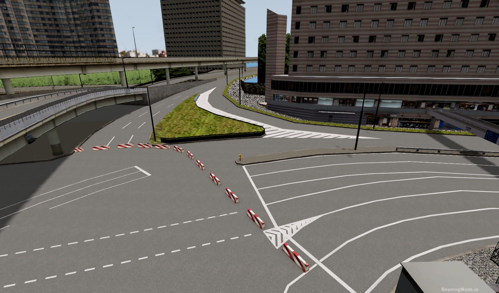 Download FA Tokyo R246 Map Mod for BeamNG Drive Game