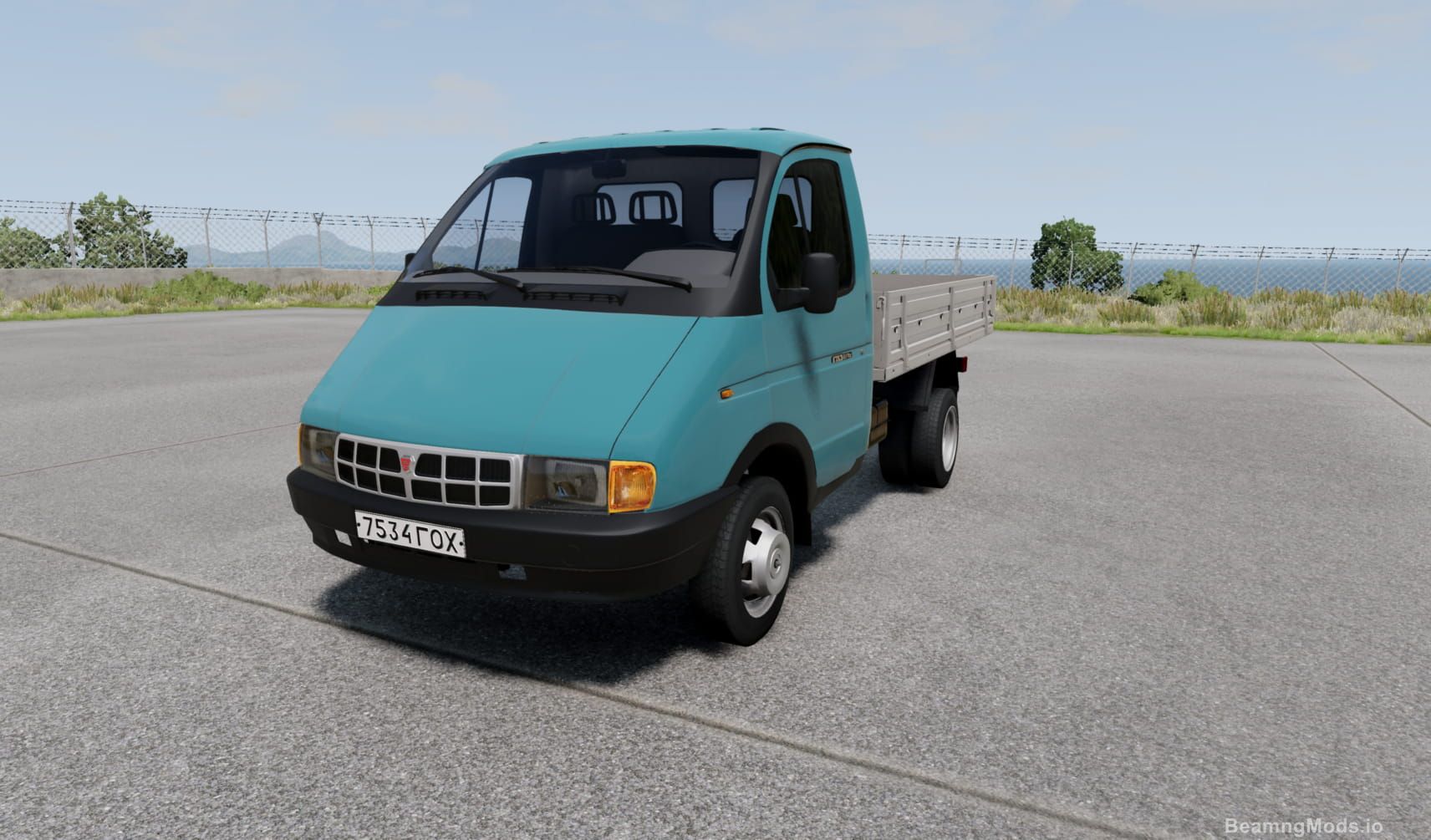 GAZ 3302 Truck Mod for BeamNG Drive