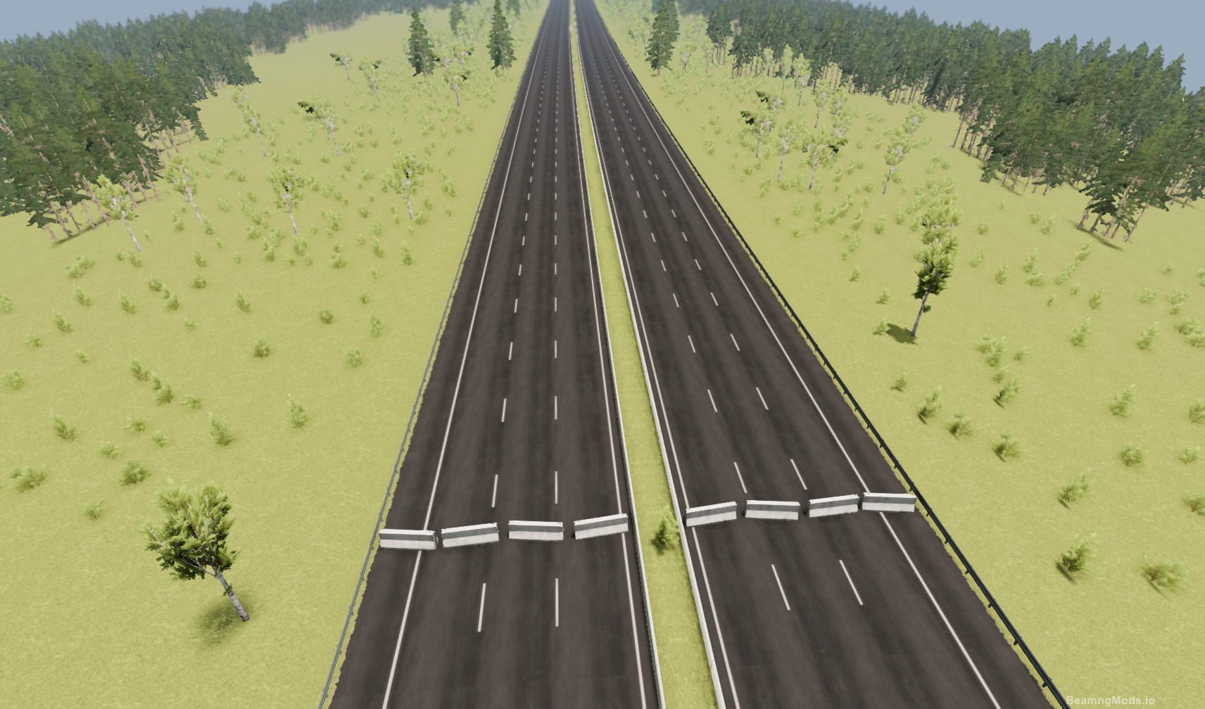 Screenshot of German Autobahn 1