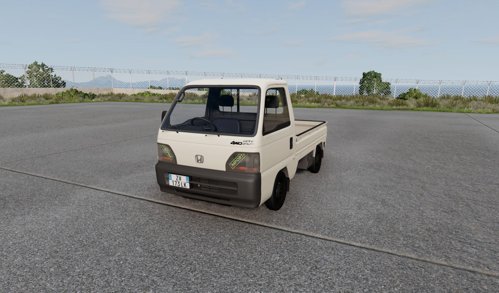 Download Honda Acty (HA3) Truck Mod for BeamNG Drive