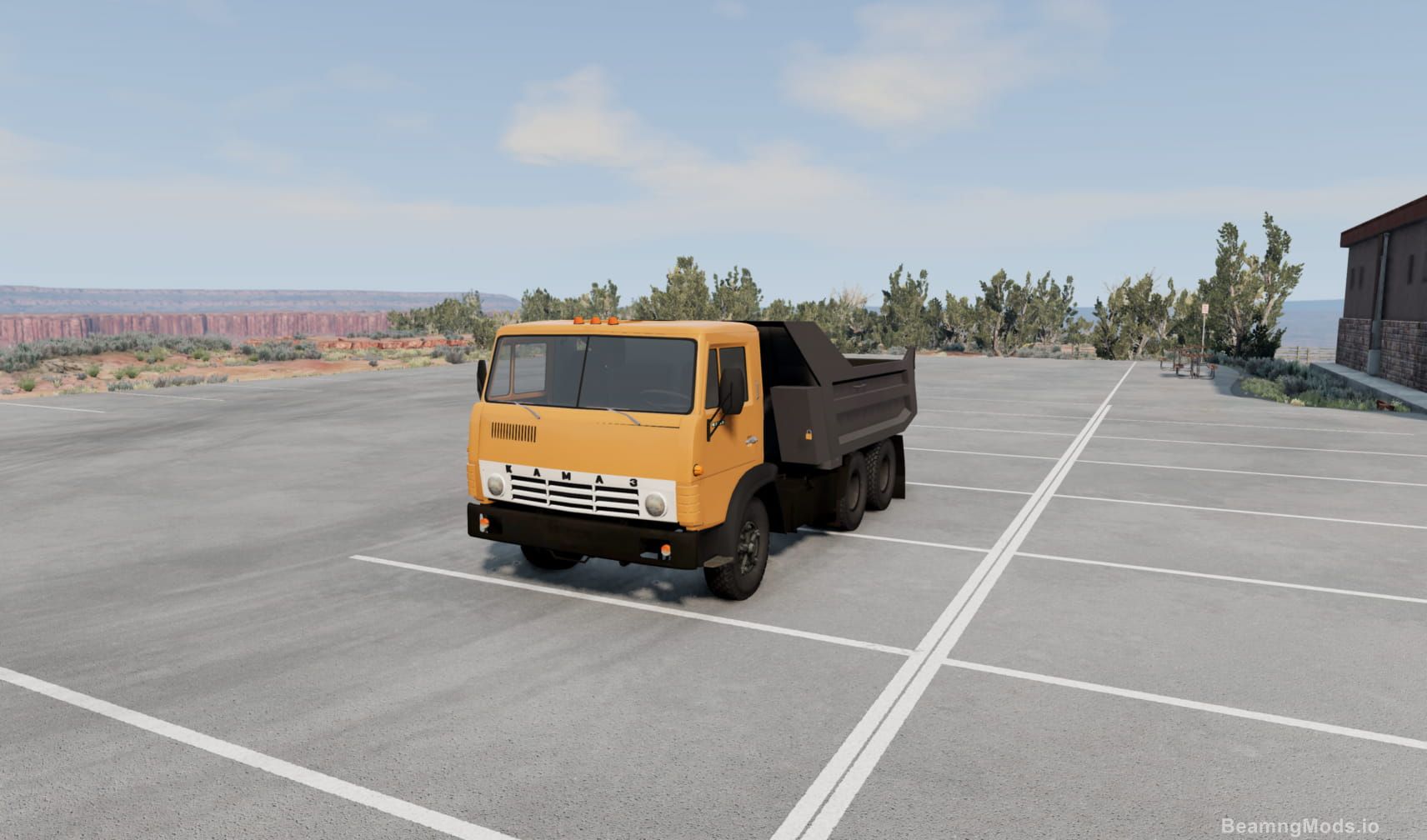 KamAZ 5410 / 5511 (1979) Truck Mod for BeamNG Drive Game