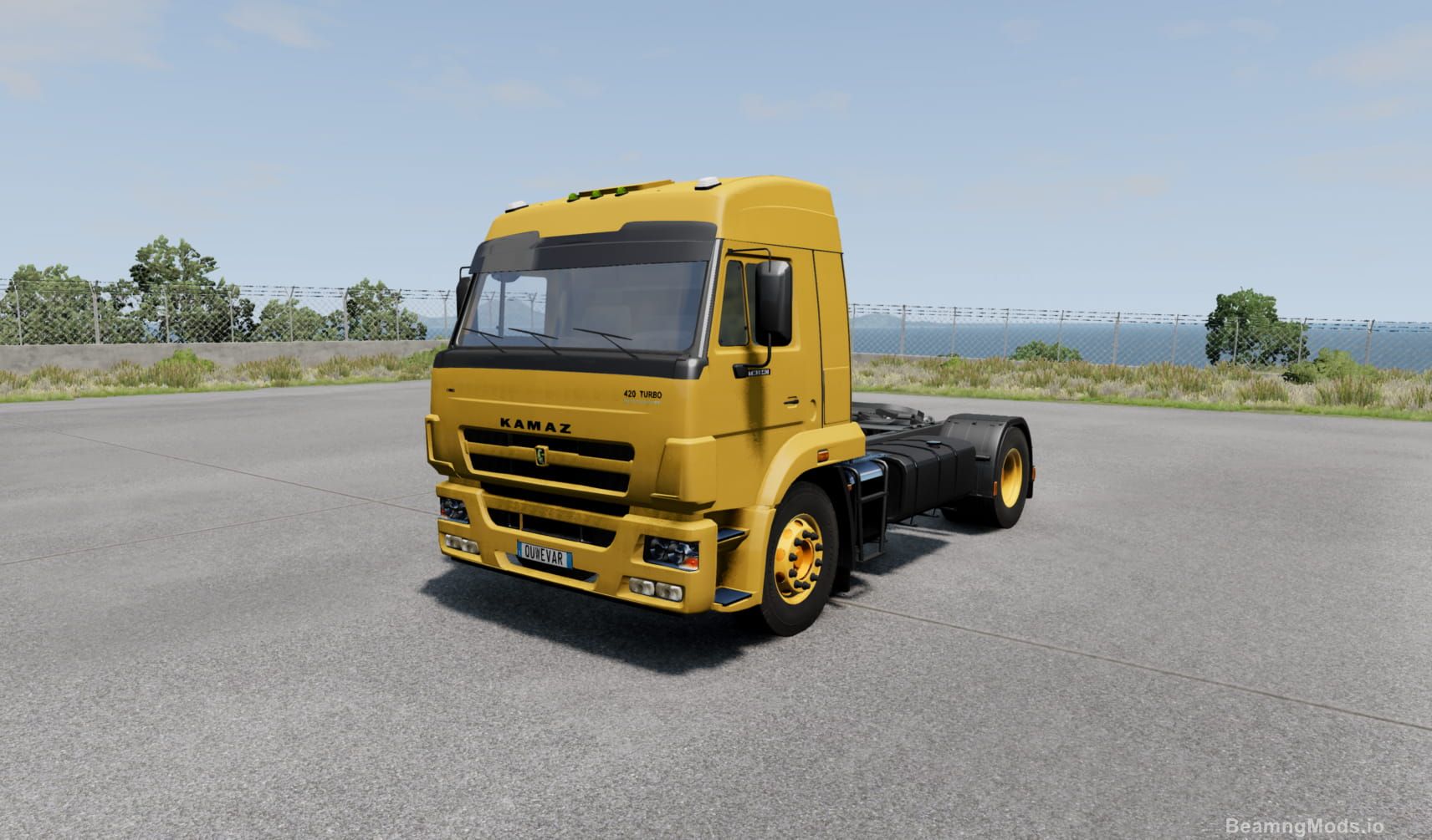 KamAZ 5460 Truck Mod for BeamNG Drive