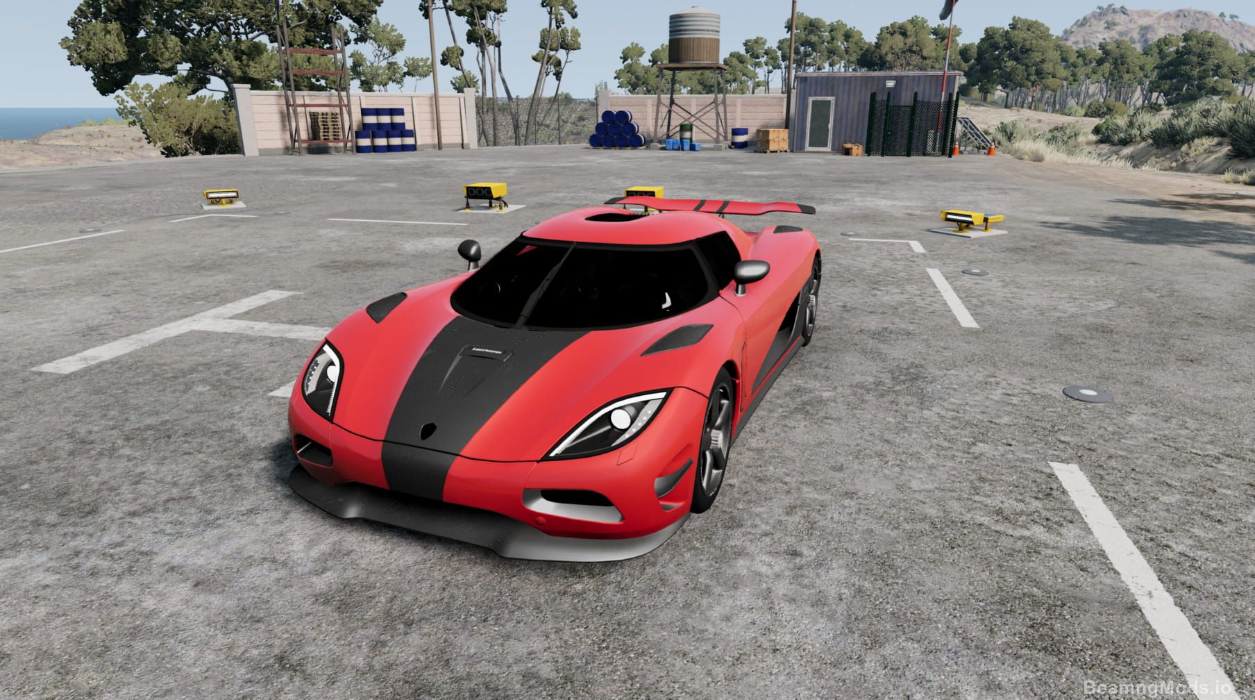 Koenigsegg Agera Car Mod for BeamNG Drive
