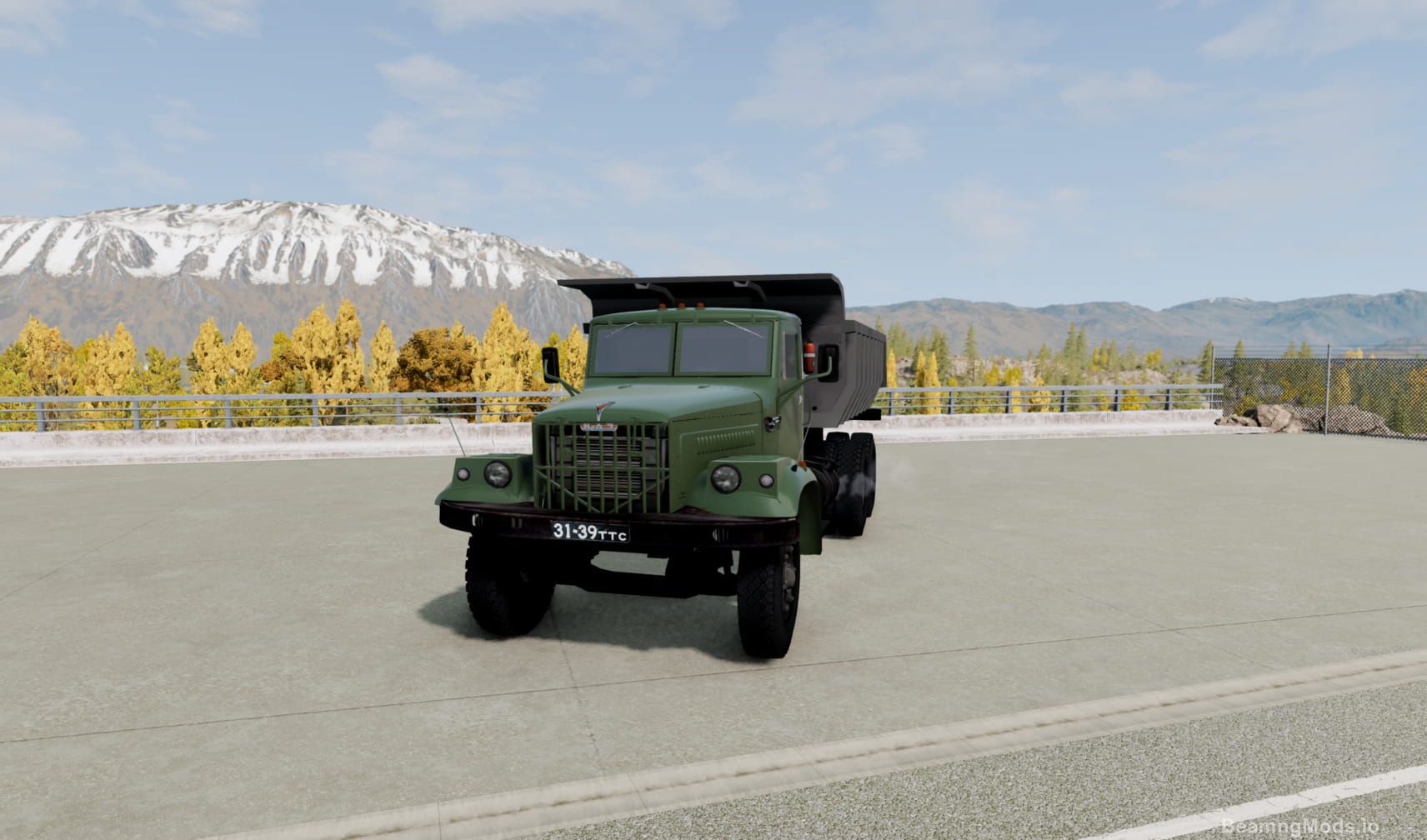 Download KrAZ 256 Truck Mod for BeamNG Drive
