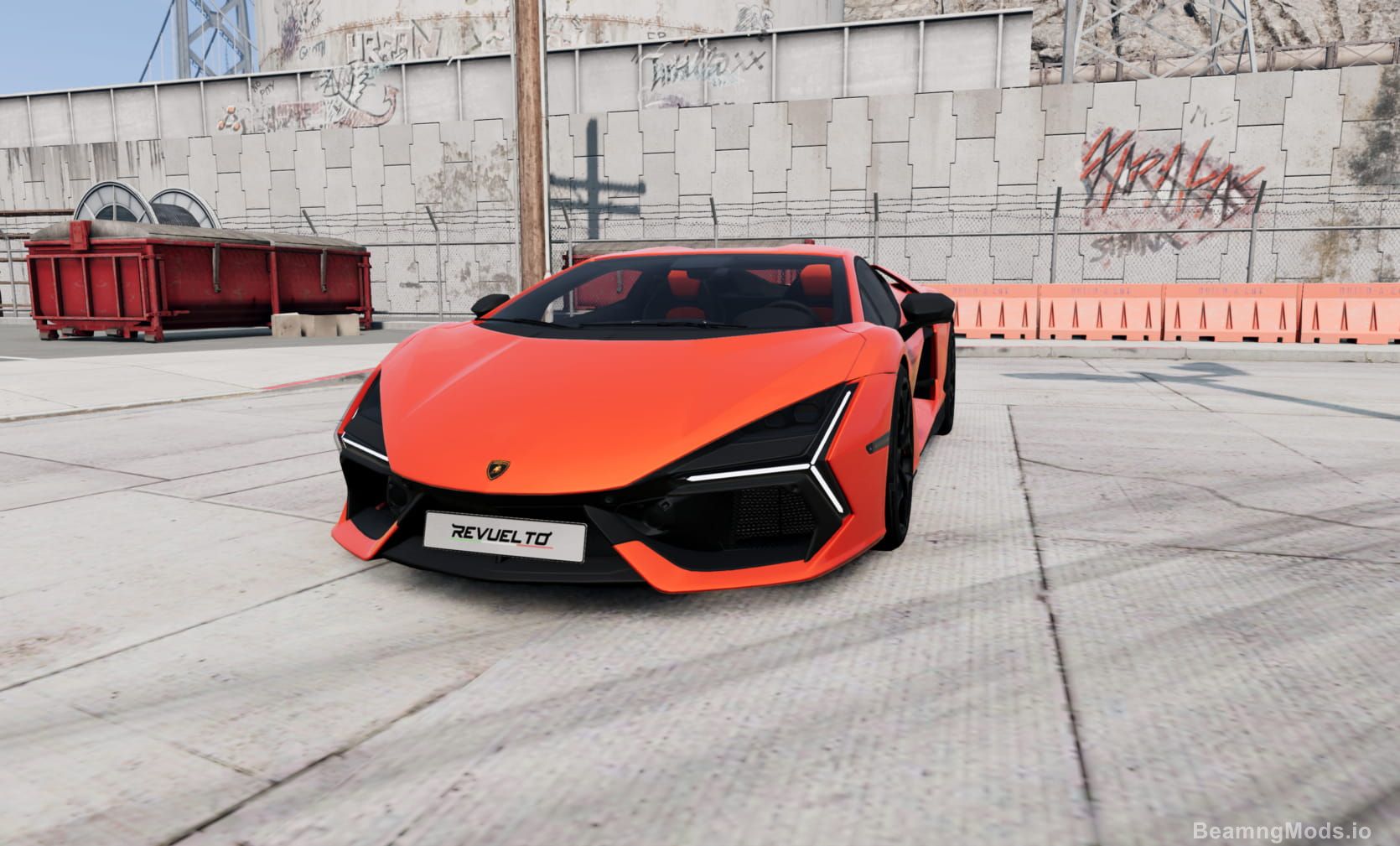 Lamborghini Revuelto (LB744) Car Mod for BeamNG Drive