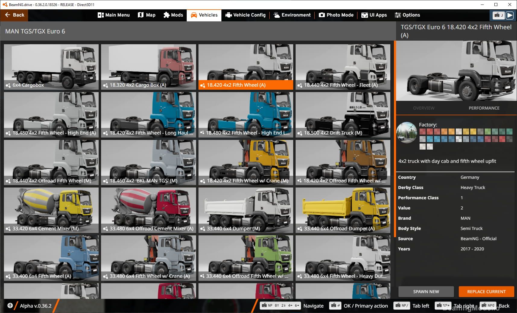 Screenshot of MAN TGS/TGX Euro 6 1