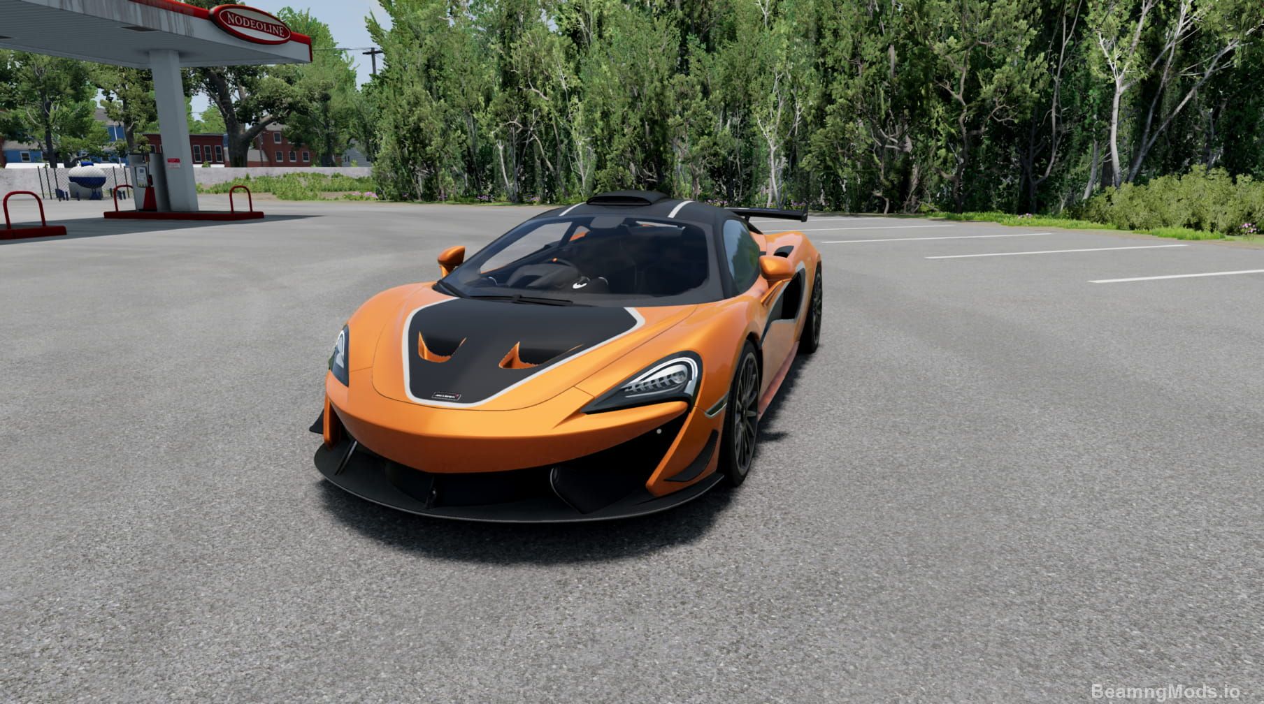 McLaren 620R Car Mod for BeamNG Drive