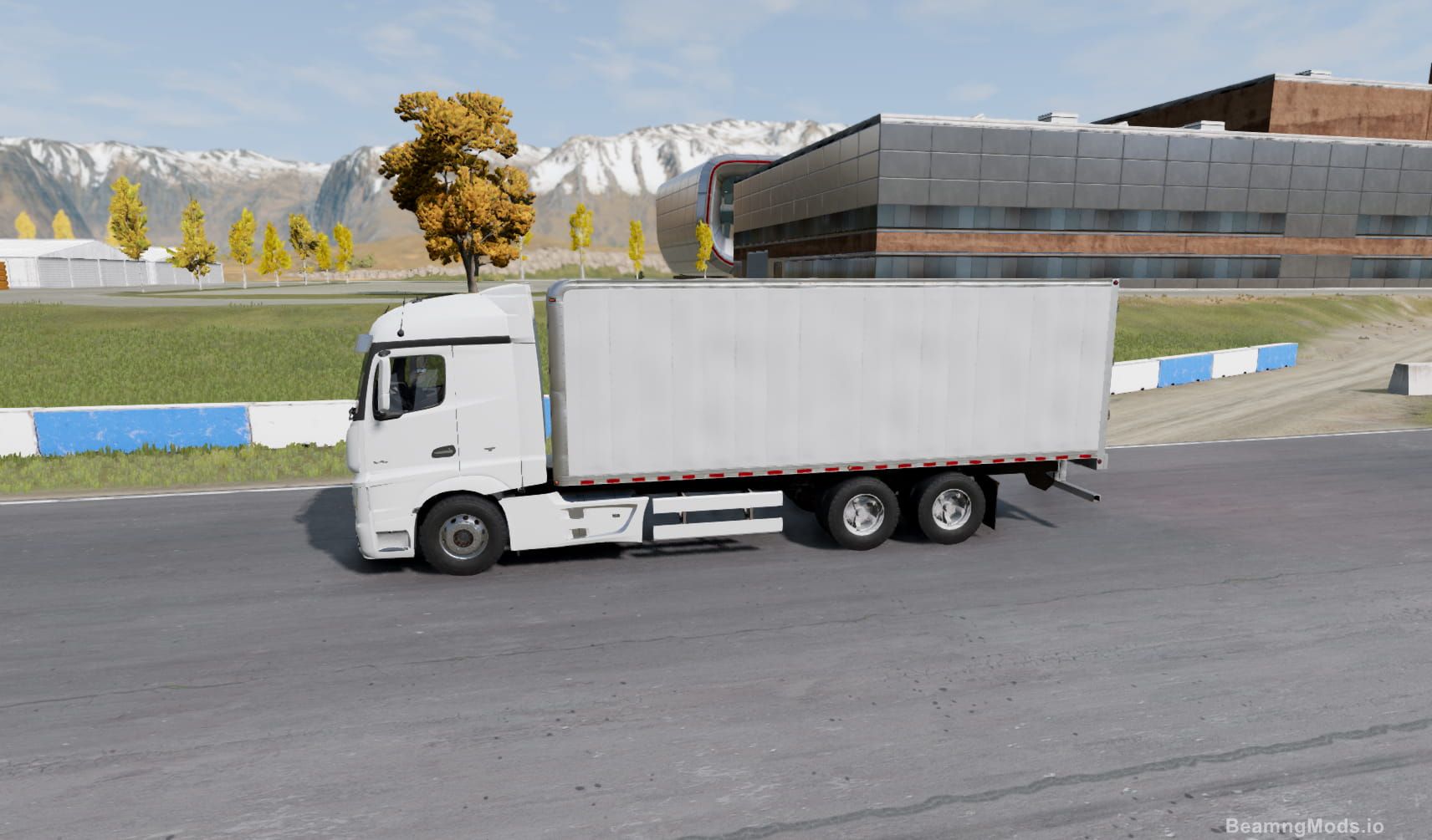 Screenshot of Mercedes-Benz Actros 1