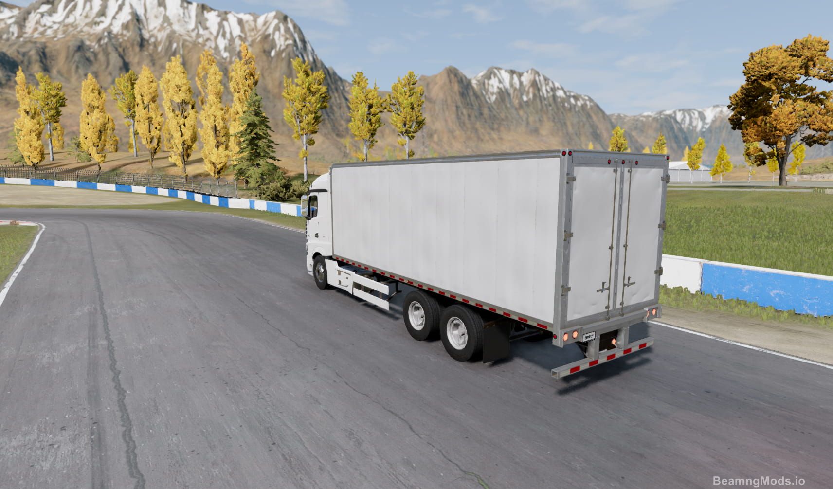 Screenshot of Mercedes-Benz Actros 2