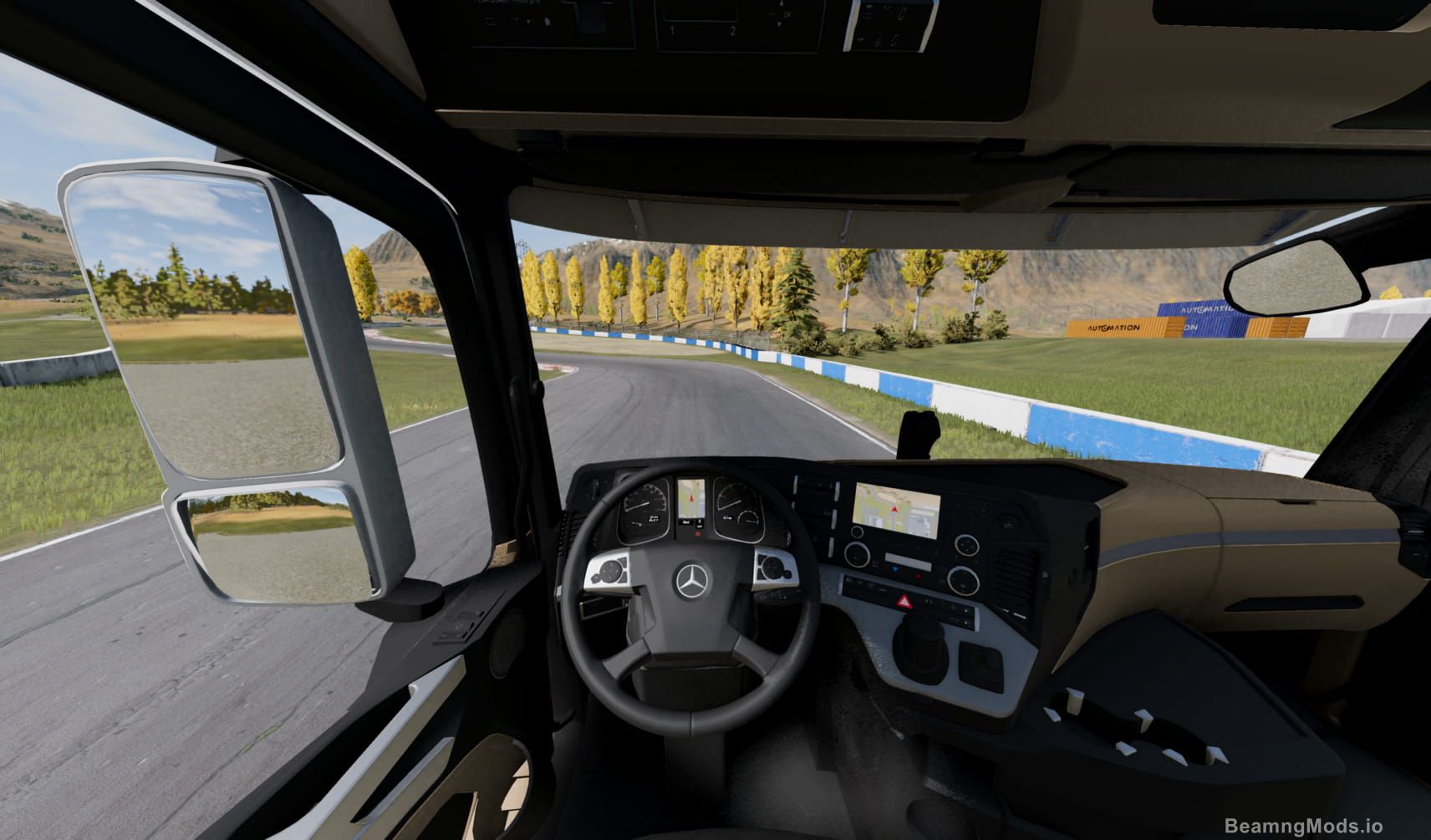 Screenshot of Mercedes-Benz Actros 4
