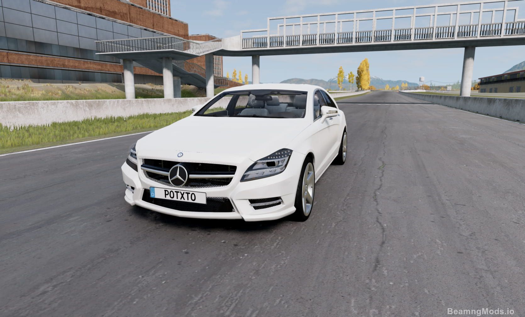 Mercedes-Benz CLS-Class C218, W218, X218 Car Mod for BeamNG Drive