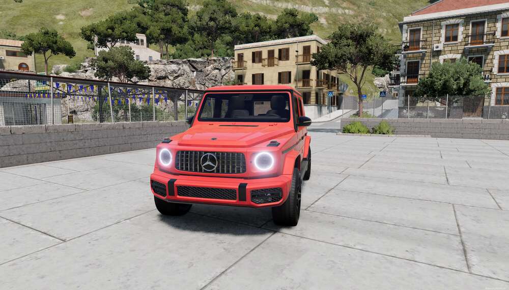 Download Mercedes-Benz G-Class Car Mod for BeamNG Drive