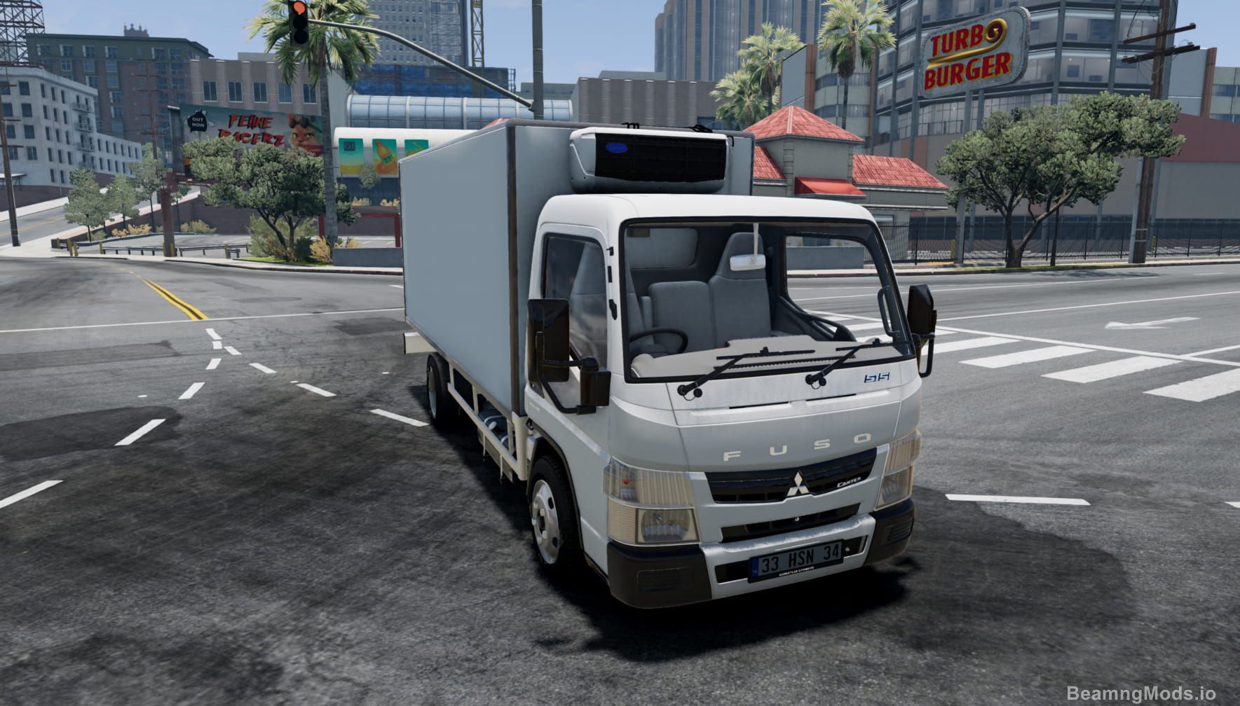 Download Mitsubishi Fuso Canter, Mods for Beamng Drive