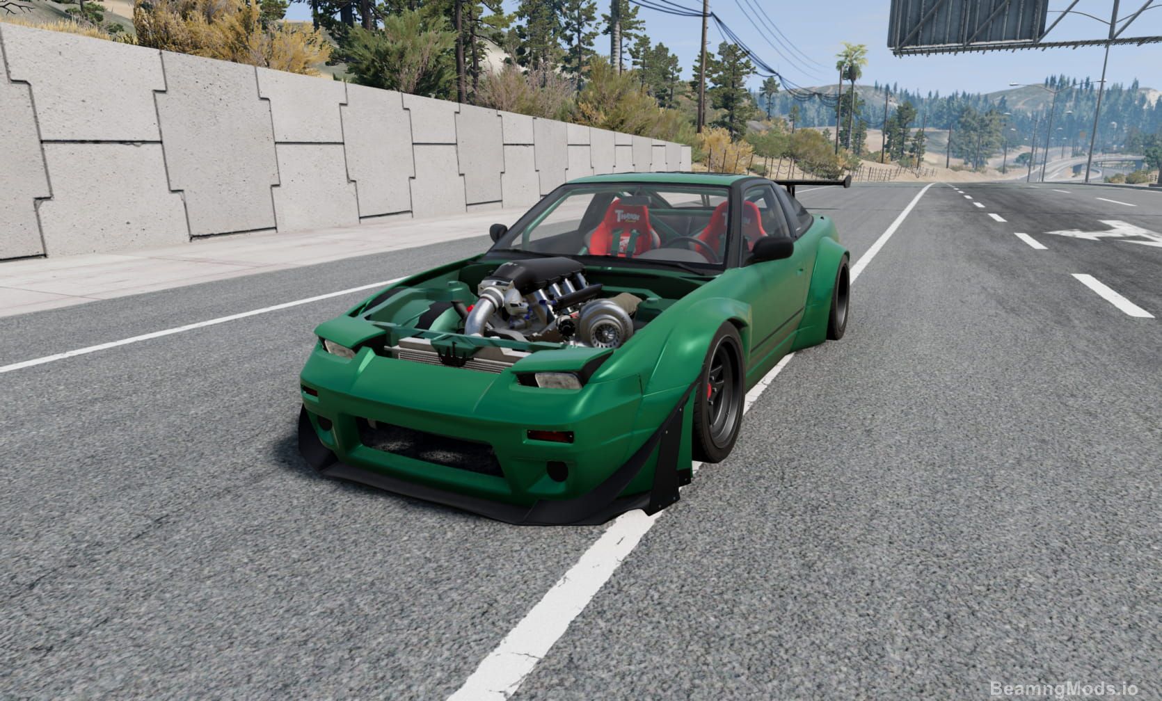 Nissan 240SX Car Mod for BeamNG Drive