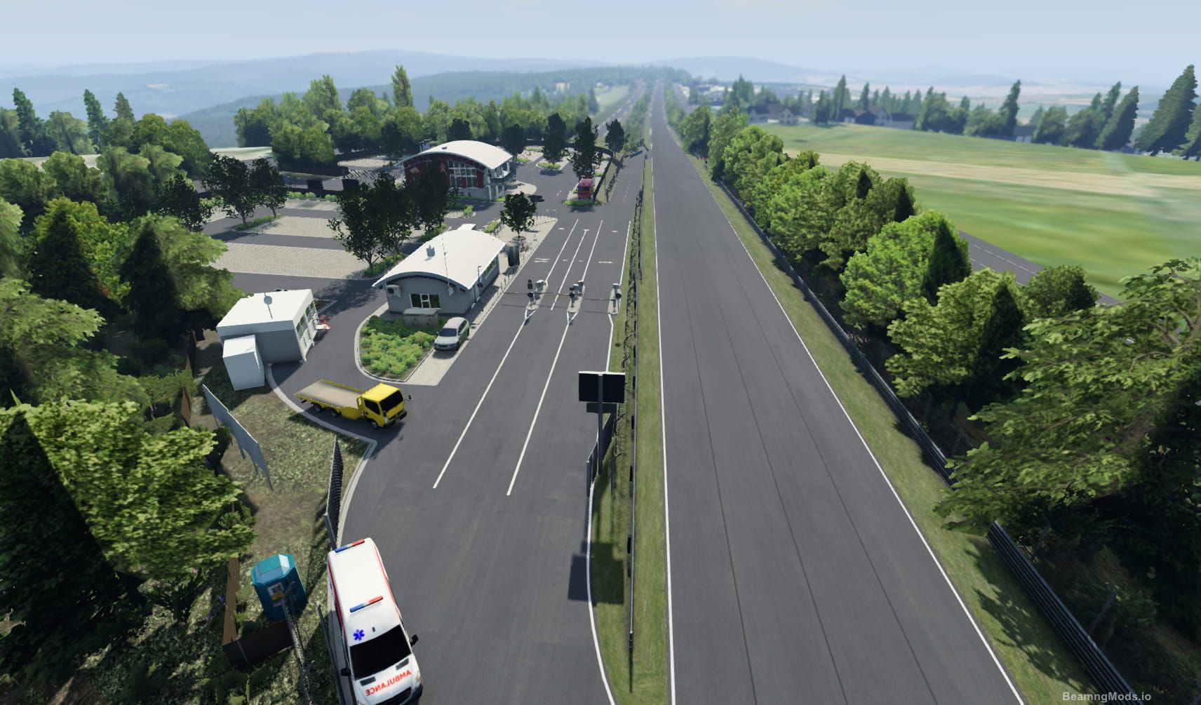 Download Nürburgring Map Mod for BeamNG Drive Game