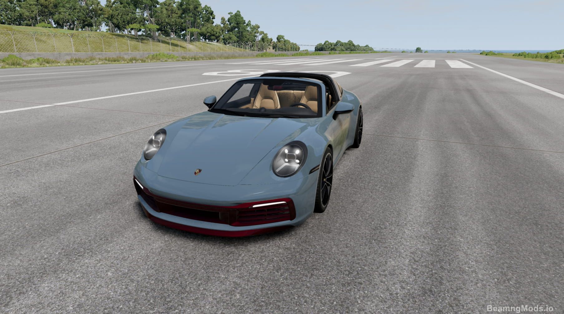 Porsche 911 (992) Car for BeamNG Drive