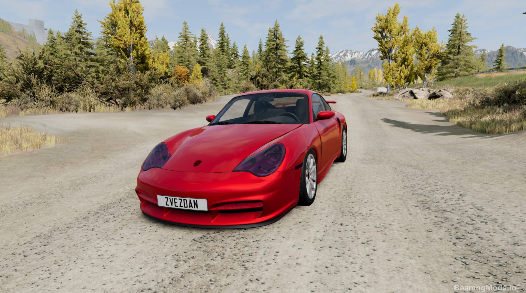 Porsche 911 (996) Car for BeamNG Drive