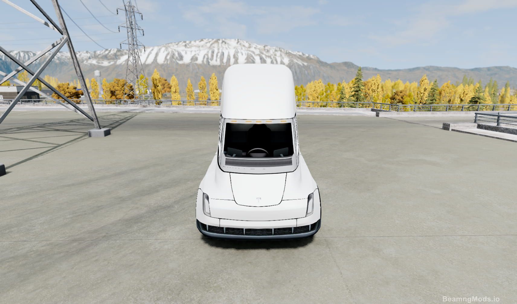 Screenshot of Tesla Semi 1