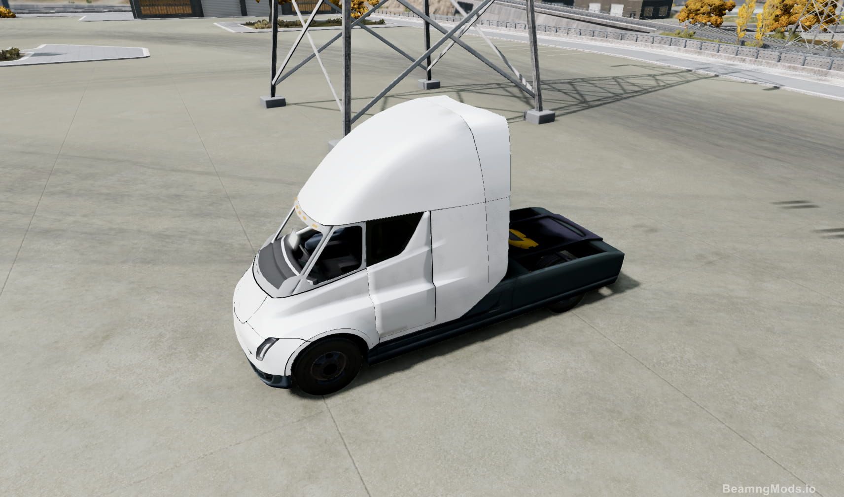 Screenshot of Tesla Semi 3
