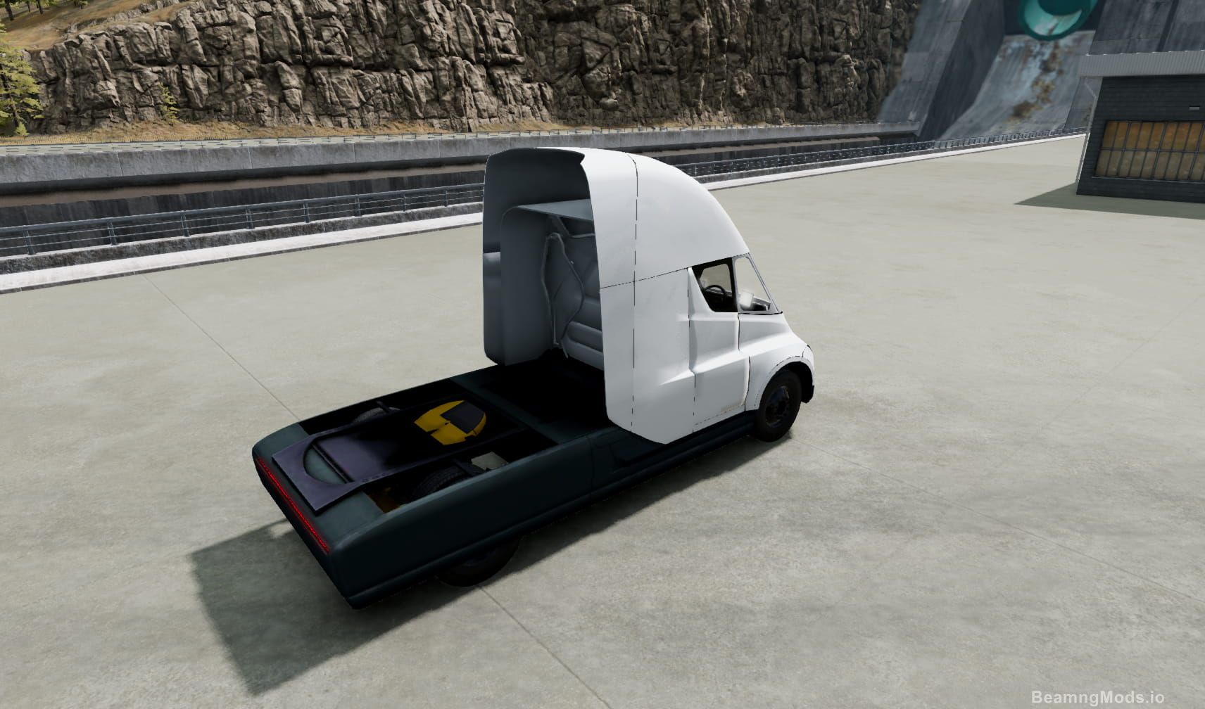 Screenshot of Tesla Semi 4