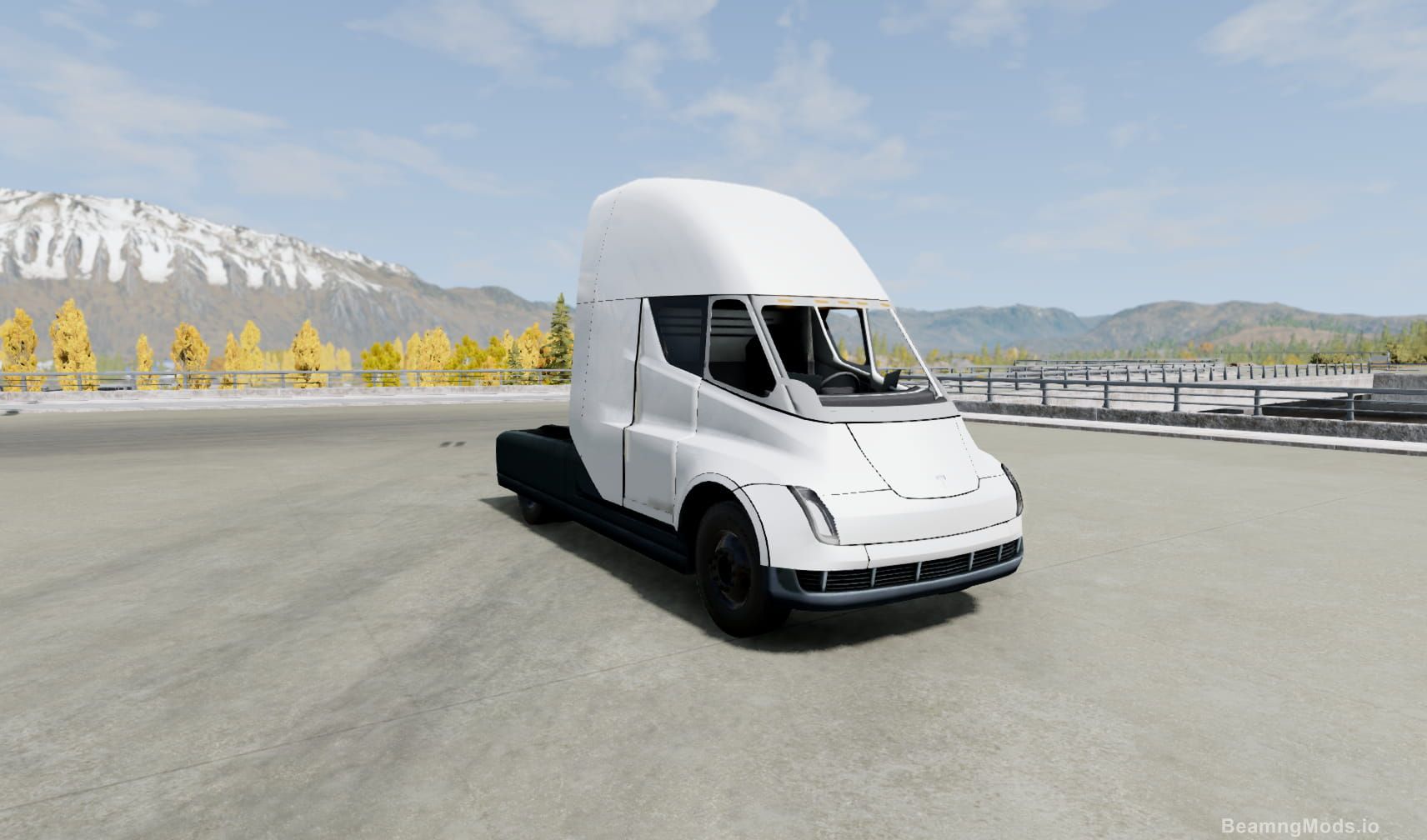 Screenshot of Tesla Semi 2