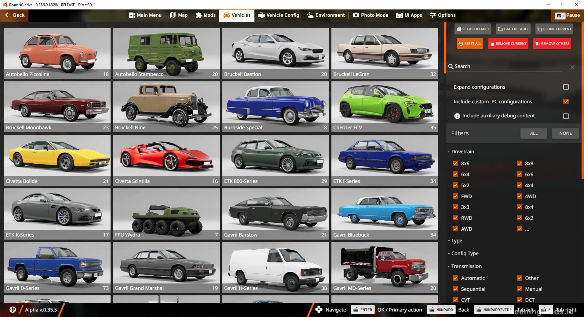 Screenshot of Volkswagen Passat B6 1