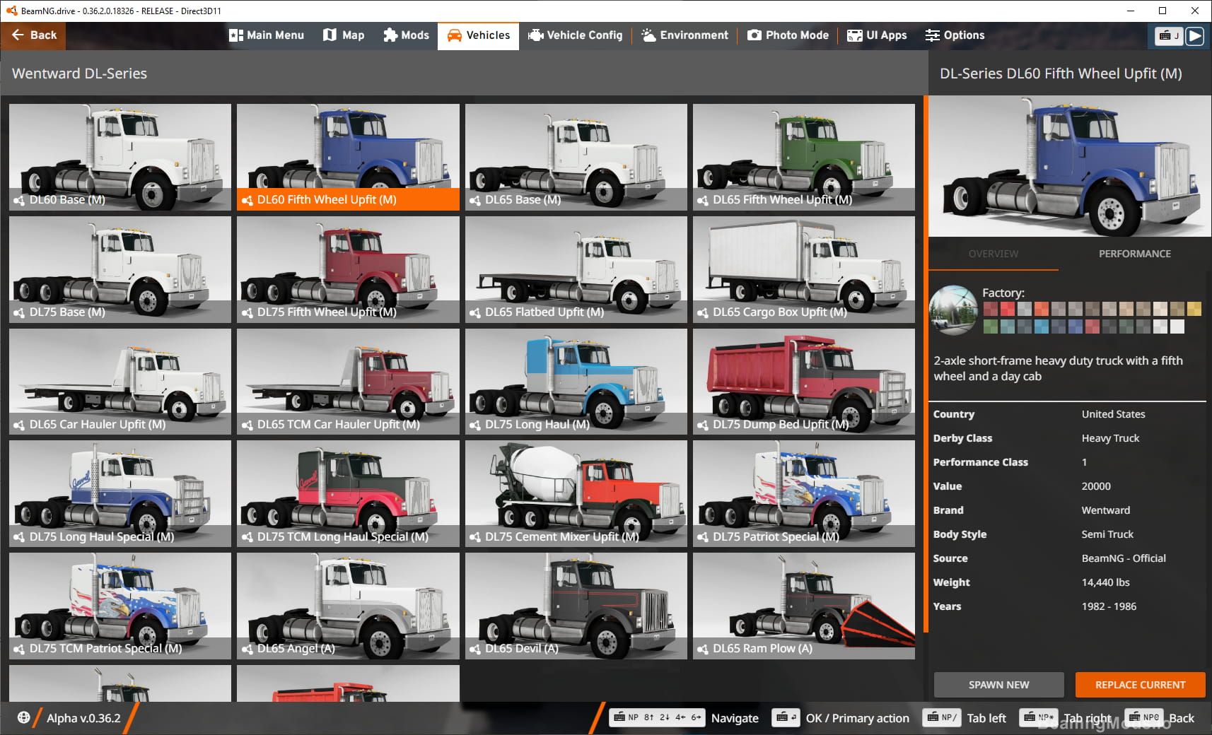 Screenshot of Wentward DL-Series 1