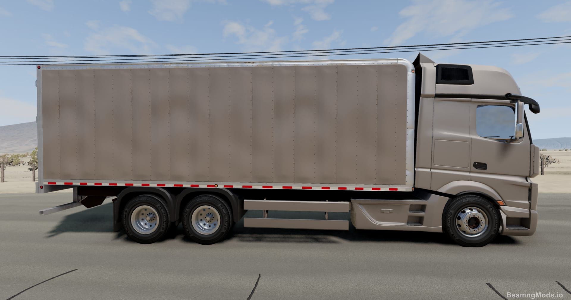 Screenshot of 2025 Mercedes-Benz Actros 1