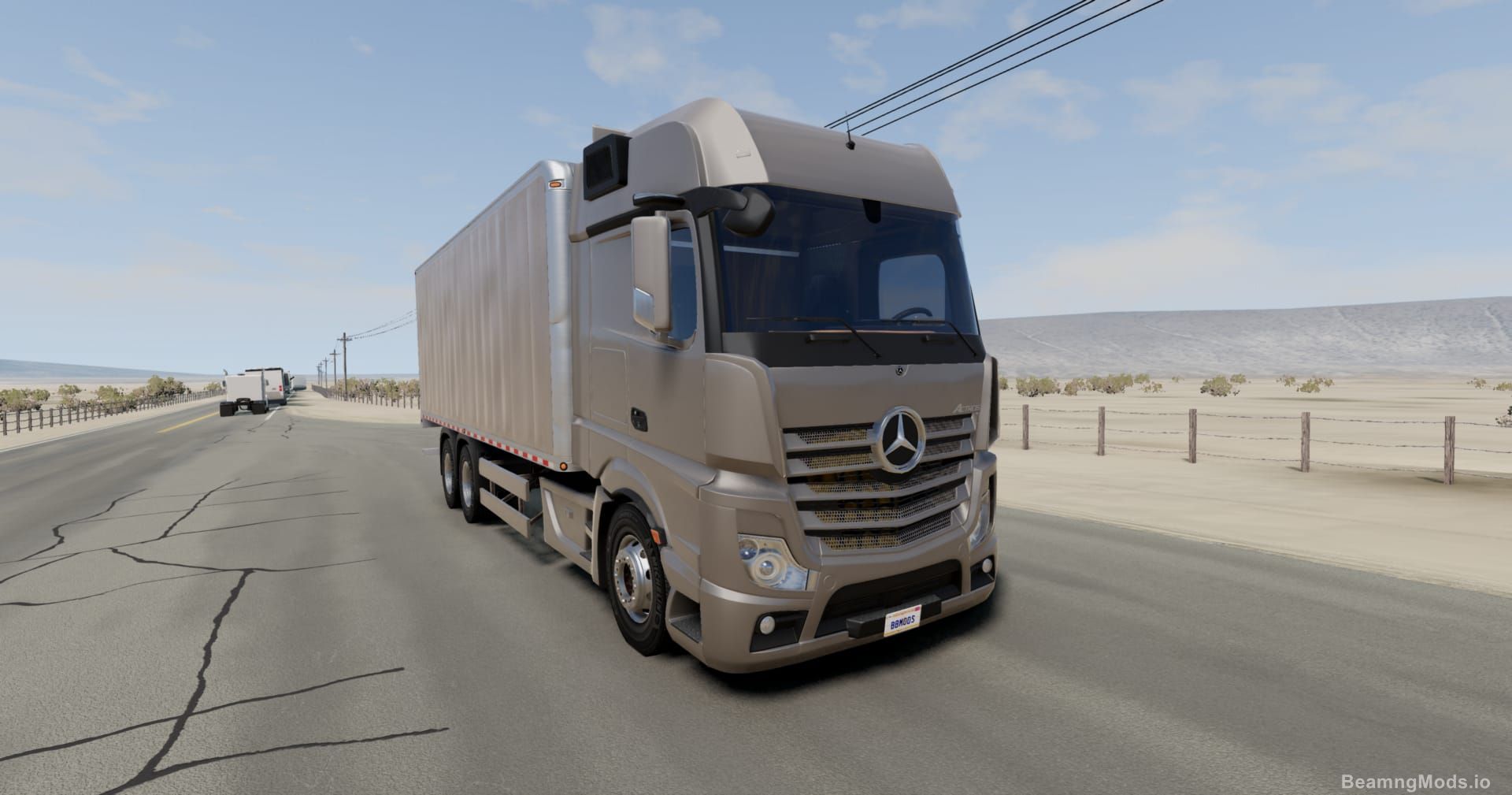 Download 2025 Mercedes-Benz Actros Mod for BeamNG Drive