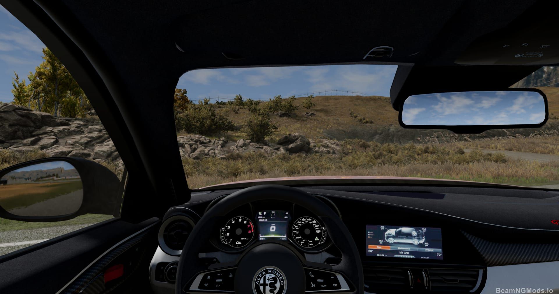 Screenshot of Alfa Romeo Guilia GTAM 9