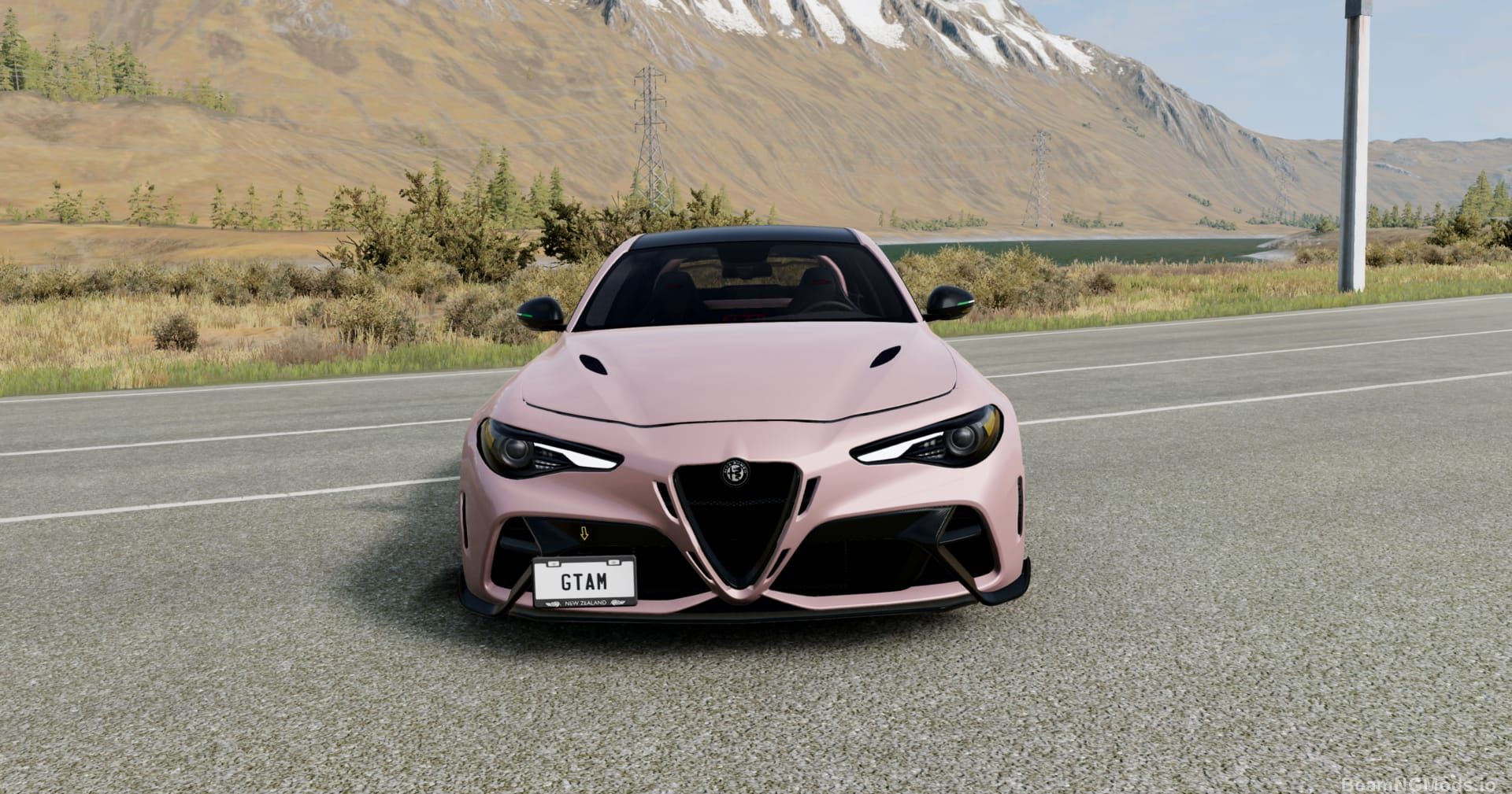 Screenshot of Alfa Romeo Guilia GTAM 1