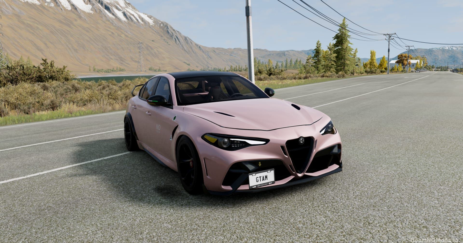 Screenshot of Alfa Romeo Guilia GTAM 2