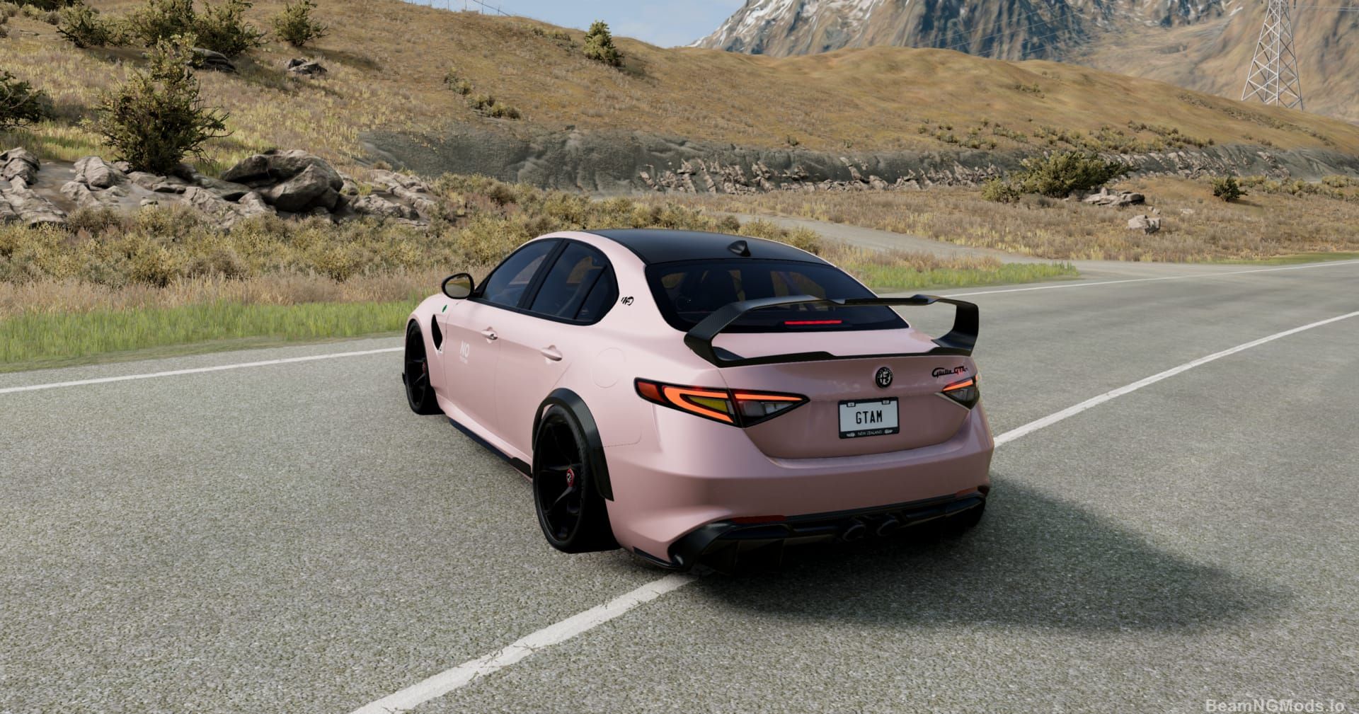 Screenshot of Alfa Romeo Guilia GTAM 6