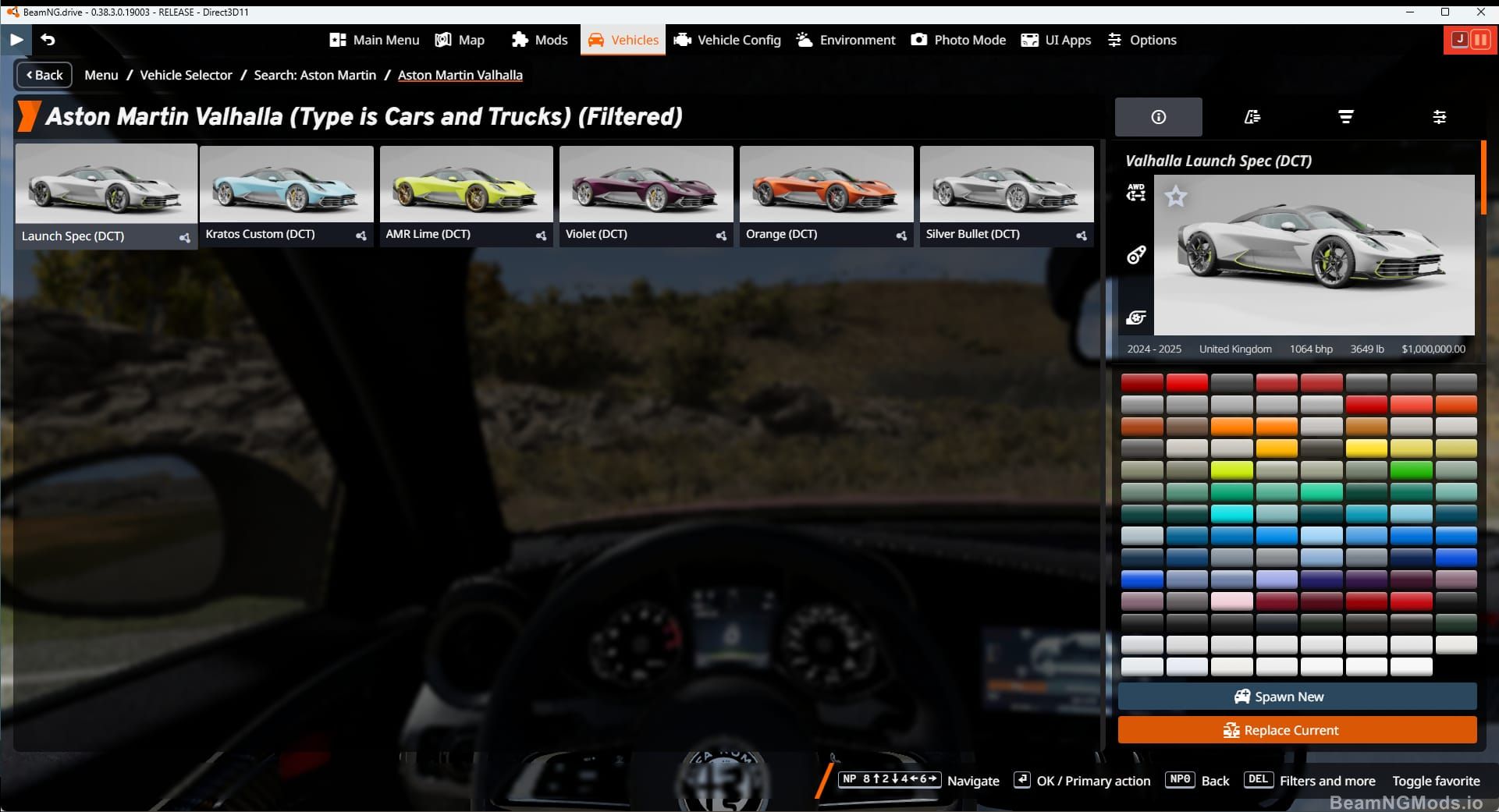 Screenshot of Aston Martin Valhalla 10