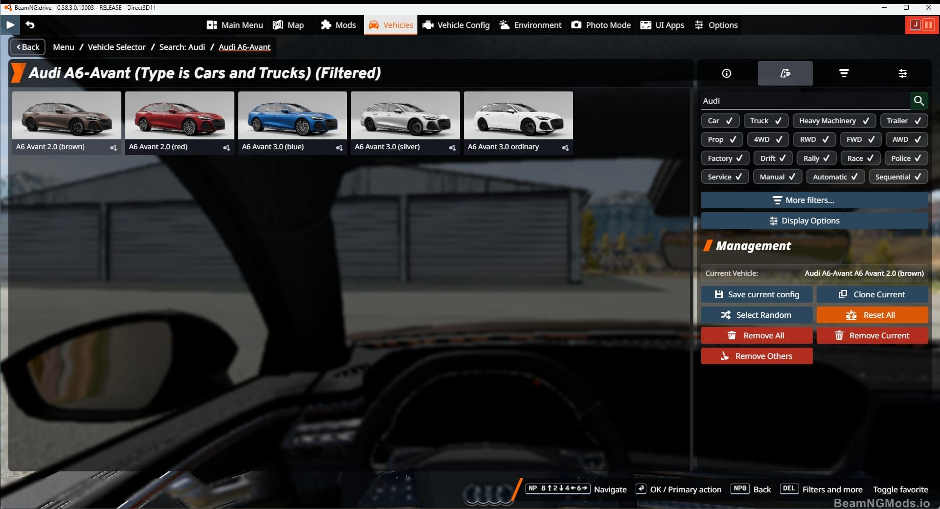 Screenshot of Audi A6-Avant 10