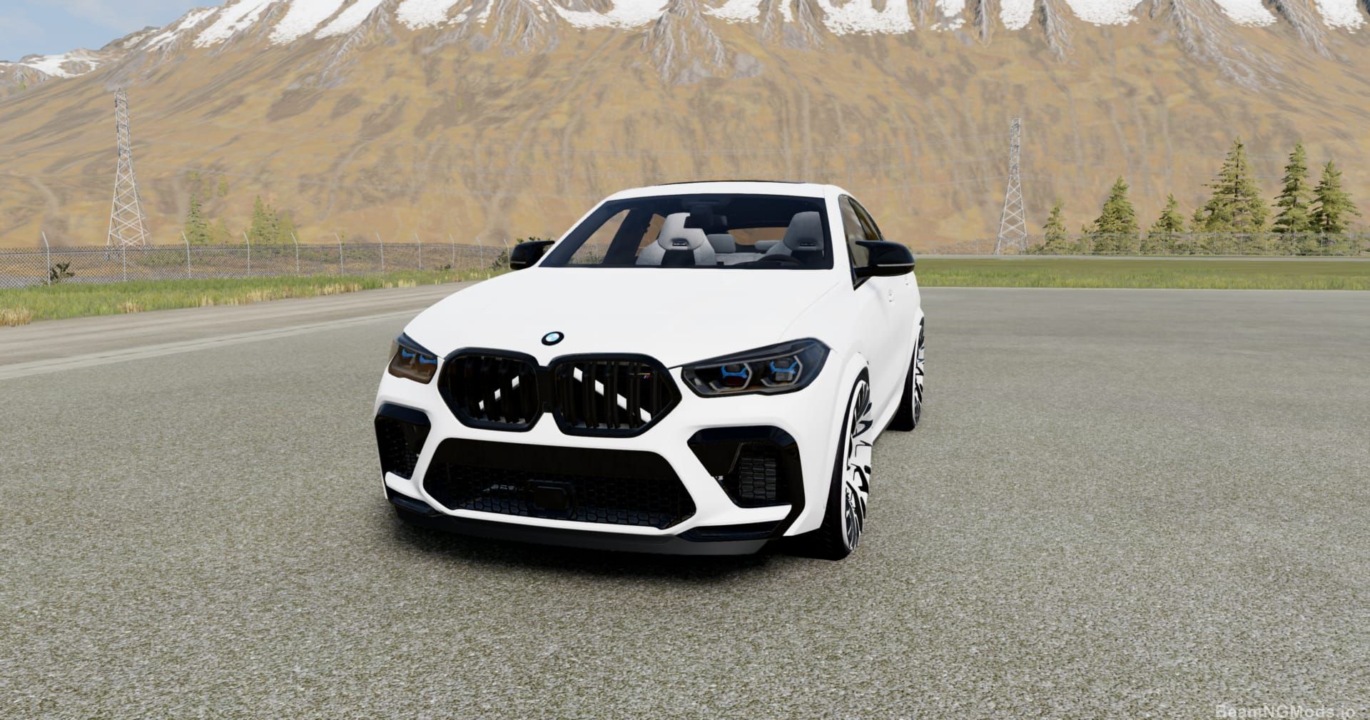 Download BMW X6M Car Mod By RINOMAN222 for BeamNG Drive